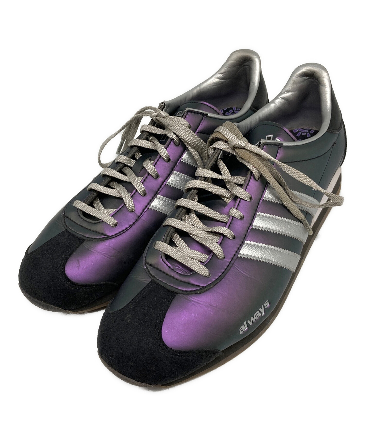 always スニーカー パープル シルバー 中古・古着通販】adidas (アディダス) ALWAYS (オルウェイズ