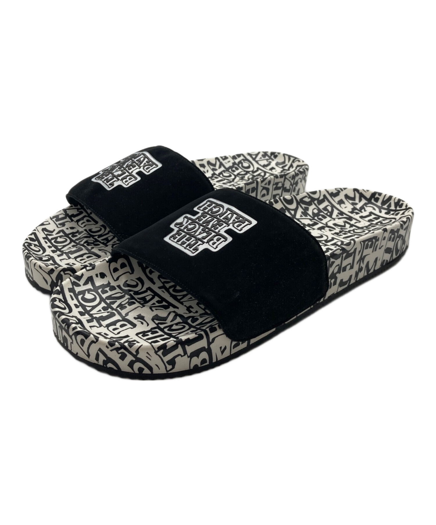 靴 Black Eye Patch OG LABEL SHOWER SANDALS 中古・古着通販】THE BLACK EYE PATCH (ブラックアイパッチ) HAYN