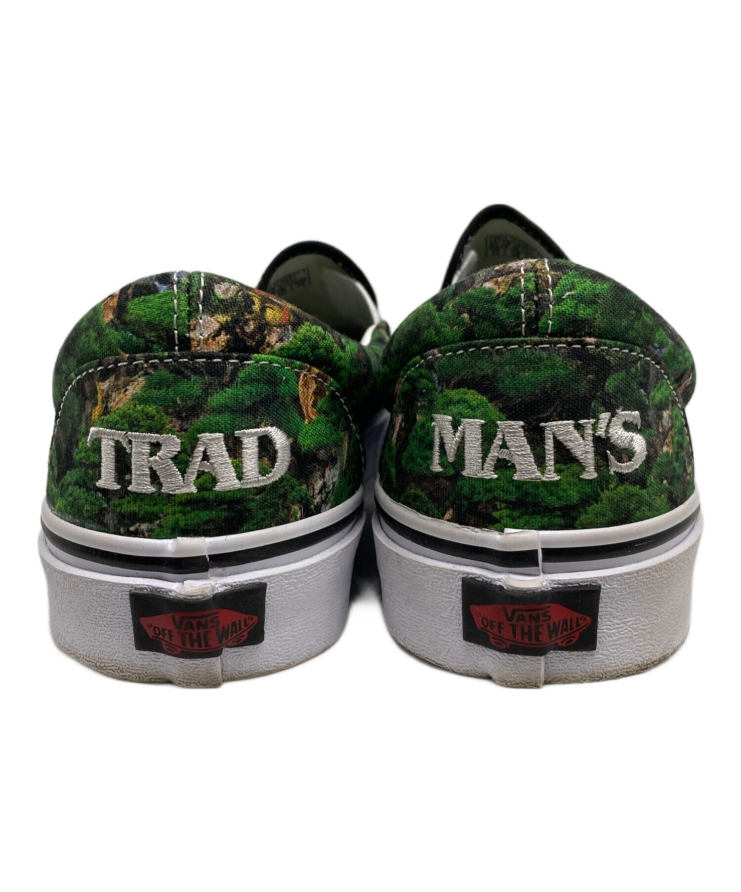 中古・古着通販】VANS (バンズ) TRADMAN'S BONSAI SLIP-ON グリーン