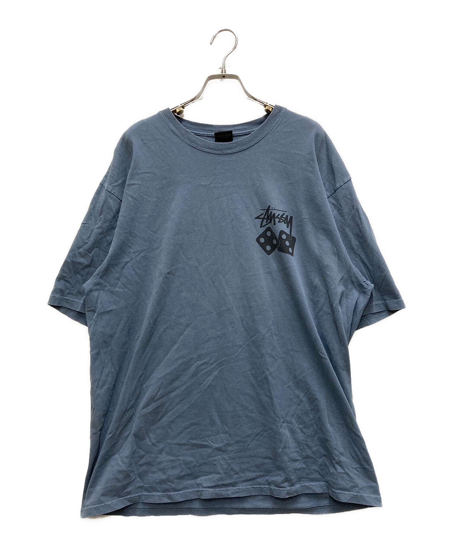 中古・古着通販】stussy (ステューシー) ダイスTEE ネイビー サイズ:L