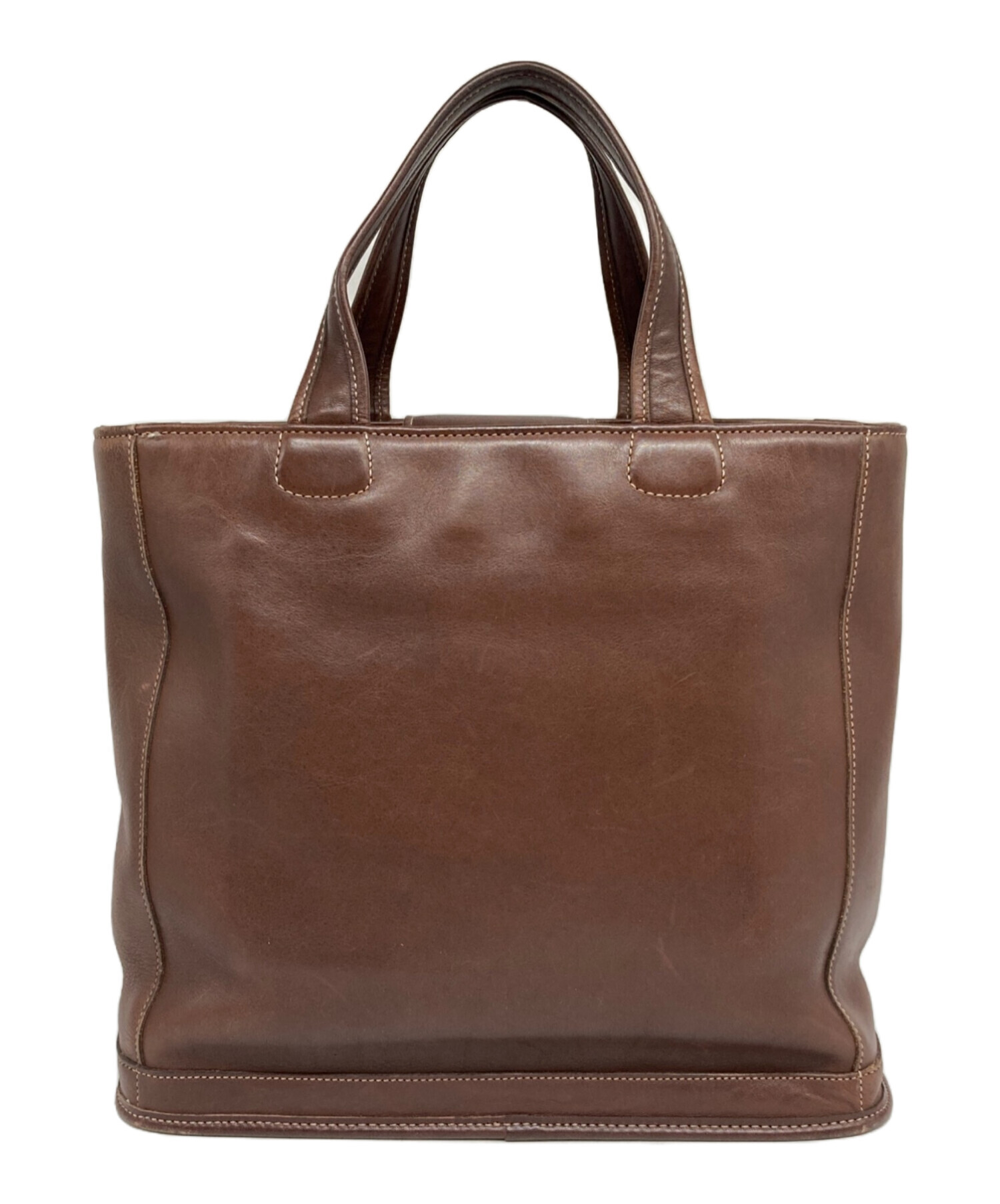中古・古着通販】COACH (コーチ) トートバッグ ブラウン｜ブランド 