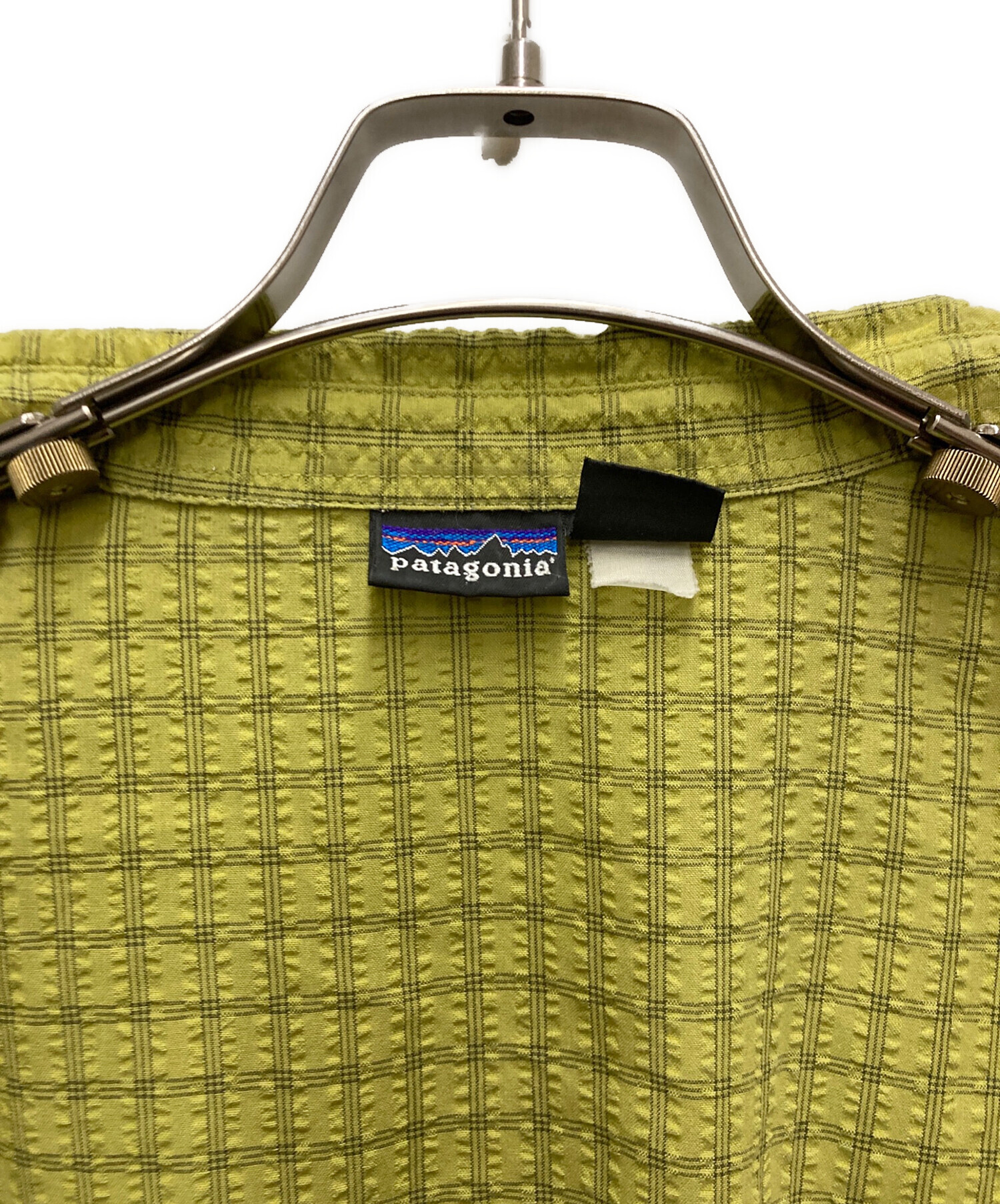 90s patagonia パタゴニア オーガニックコットン シアサッカーシャツ 中古・古着通販】Patagonia (パタゴニア) 90~00'S シアサッカーシャツ