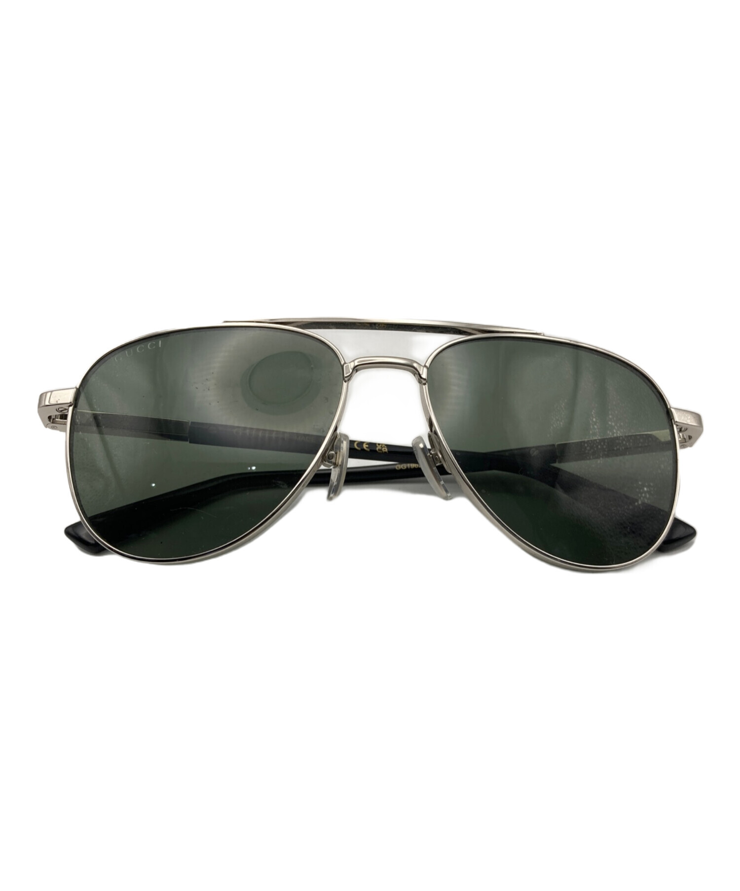 GUCCI　グッチ　サングラス　アビエーター 中古・古着通販】GUCCI (グッチ) アビエーター サングラス ブラック