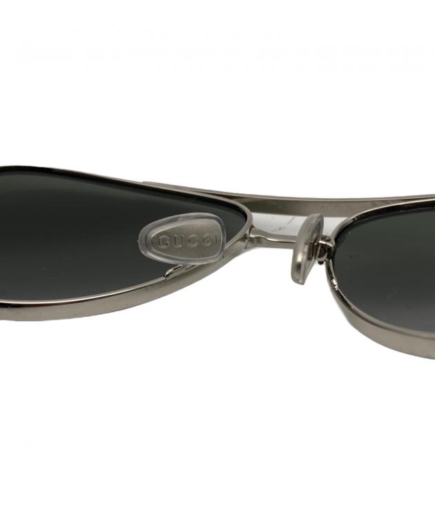 中古・古着通販】GUCCI (グッチ) アビエーター サングラス ブラック