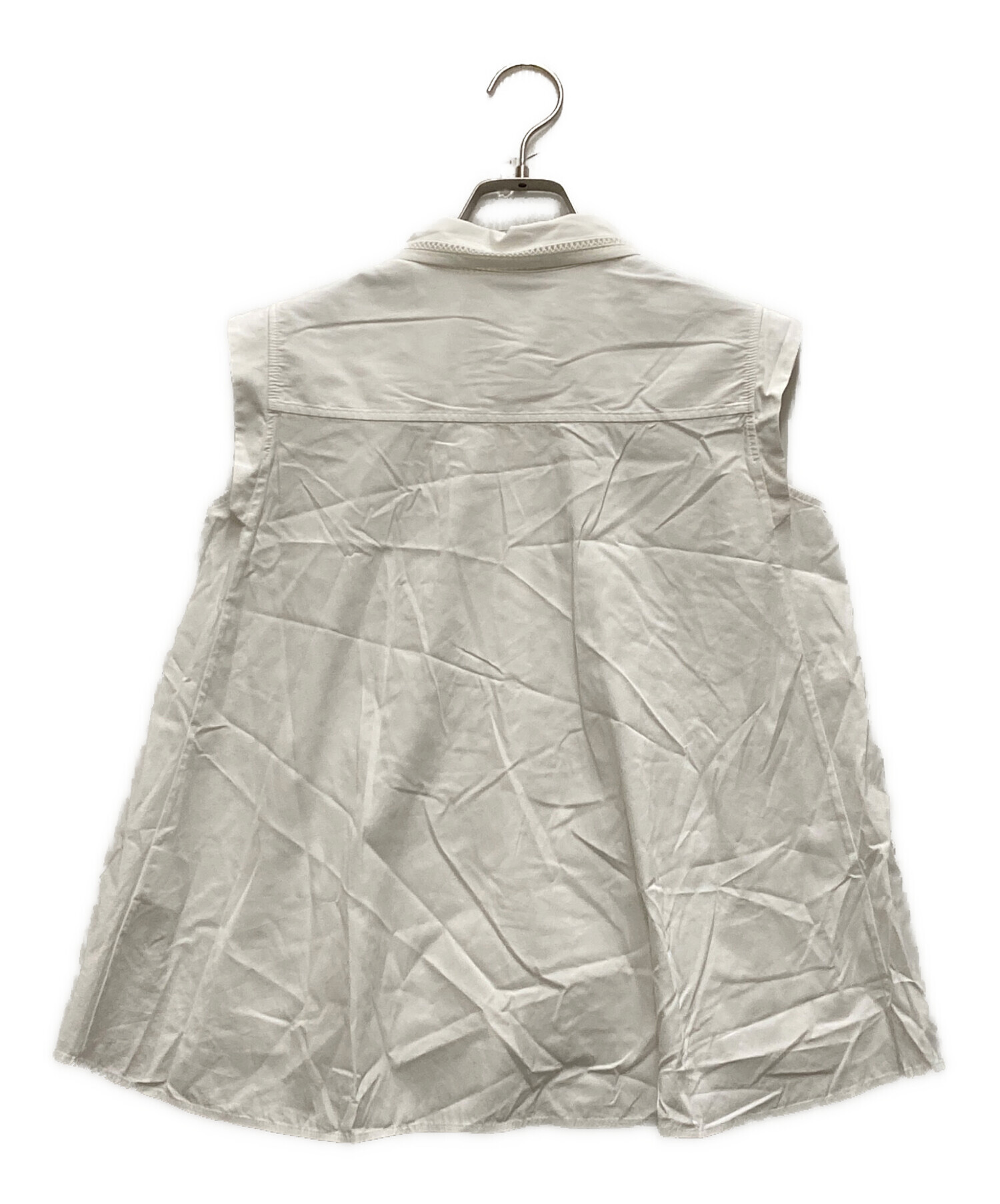 中古・古着通販】FOXEY (フォクシー) Blouse Manon ホワイト サイズ:38 