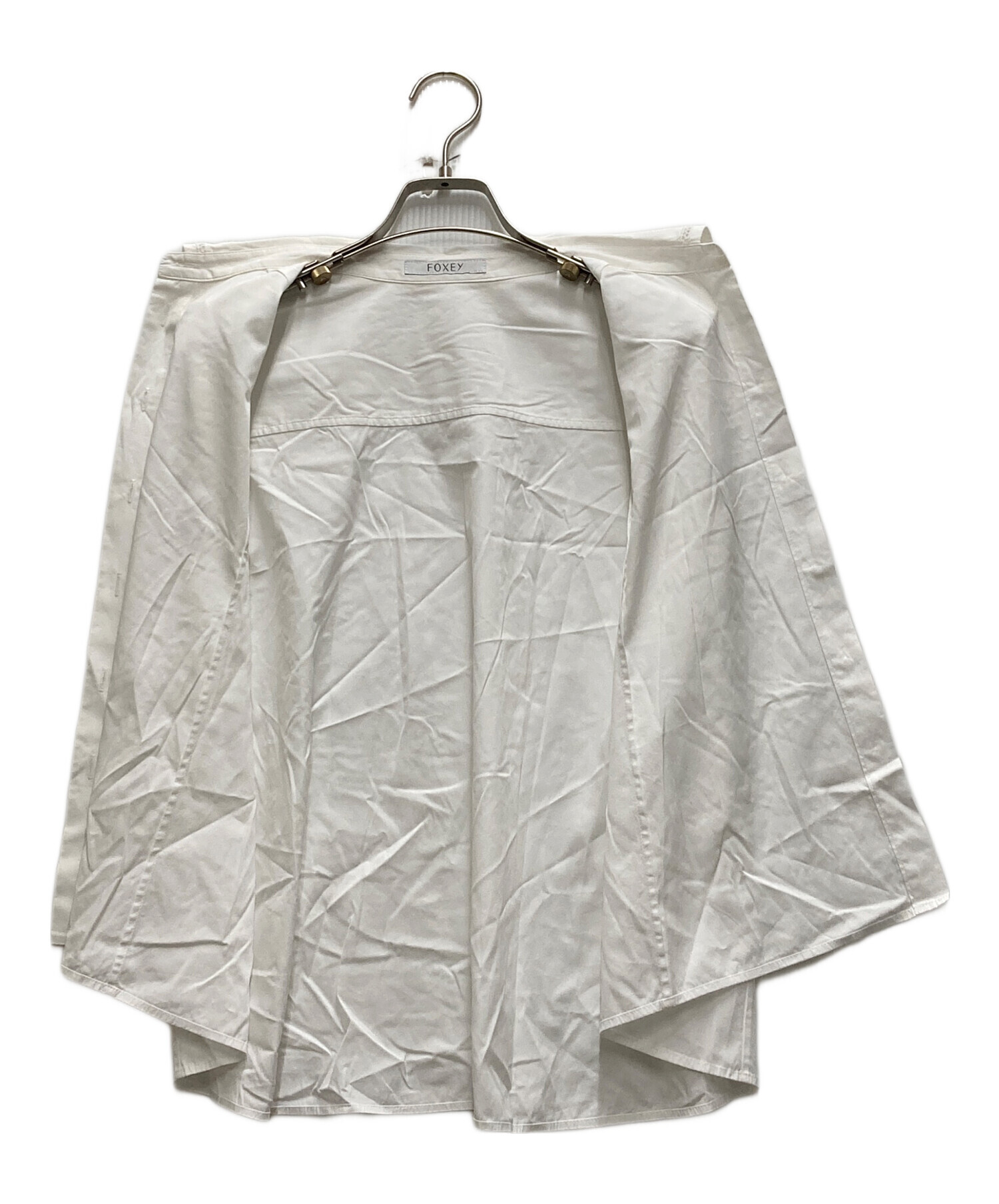 中古・古着通販】FOXEY (フォクシー) Blouse Manon ホワイト サイズ:38 