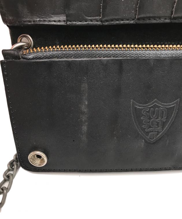 中古・古着通販】HTC (エイチティーシー) ロングウォレット ブラック