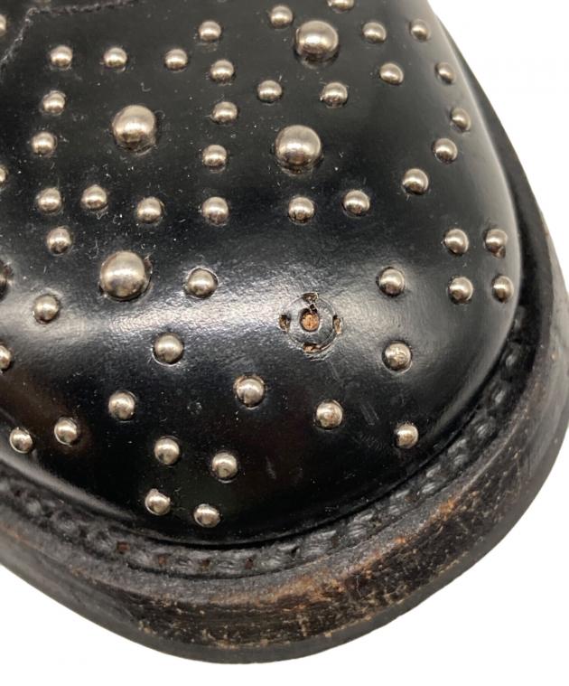 Church's スタッズ付き黒レザーシューズ 中古・古着通販】CHURCH'S (チャーチ) スタッズレザーシューズ