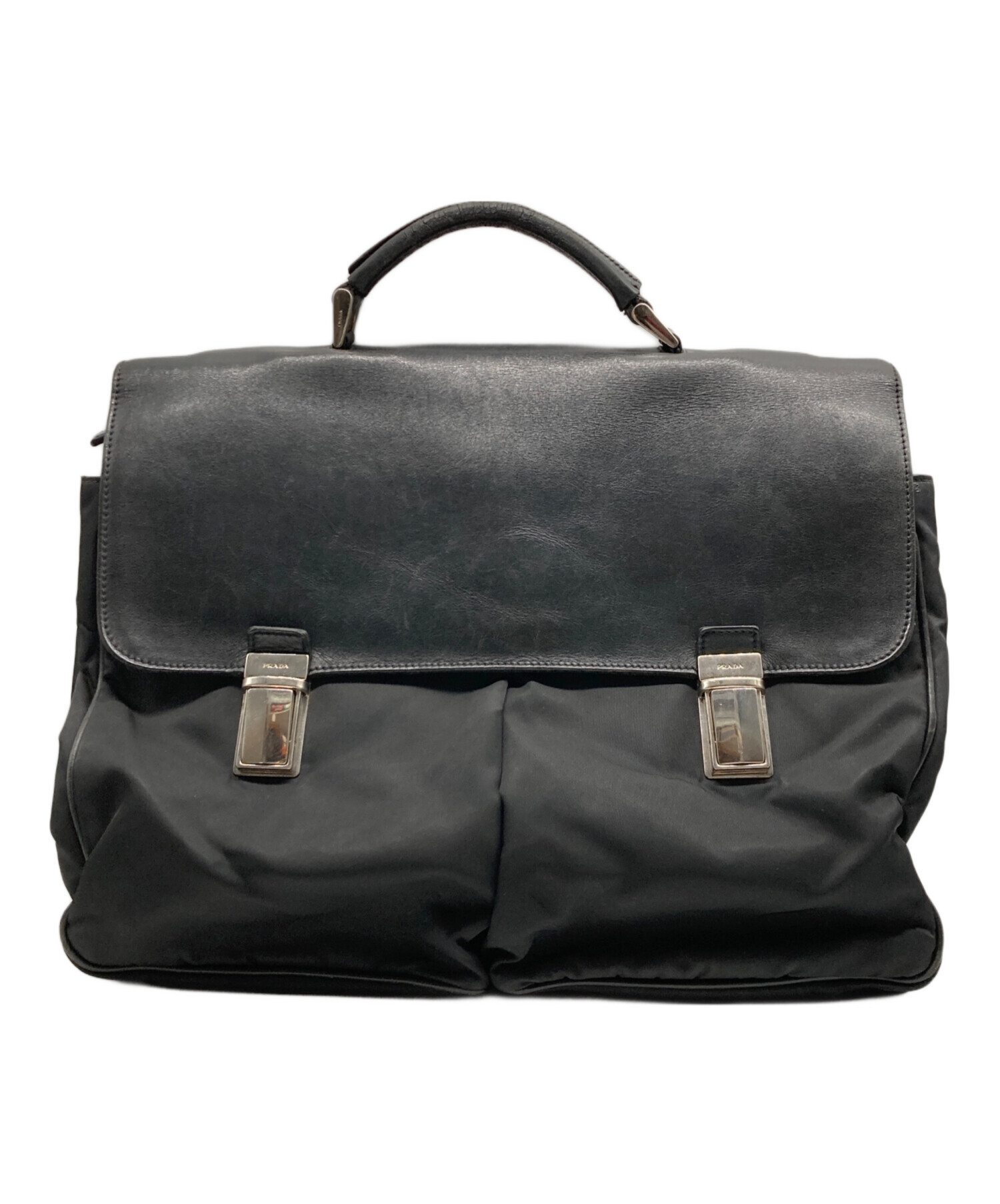 プラダ　PRADA　ビジネスバッグ　ブリーフケース　ブラック　黒　中古 楽天市場】【バッグ】PRADA プラダ ビジネスバッグ ブリーフケース