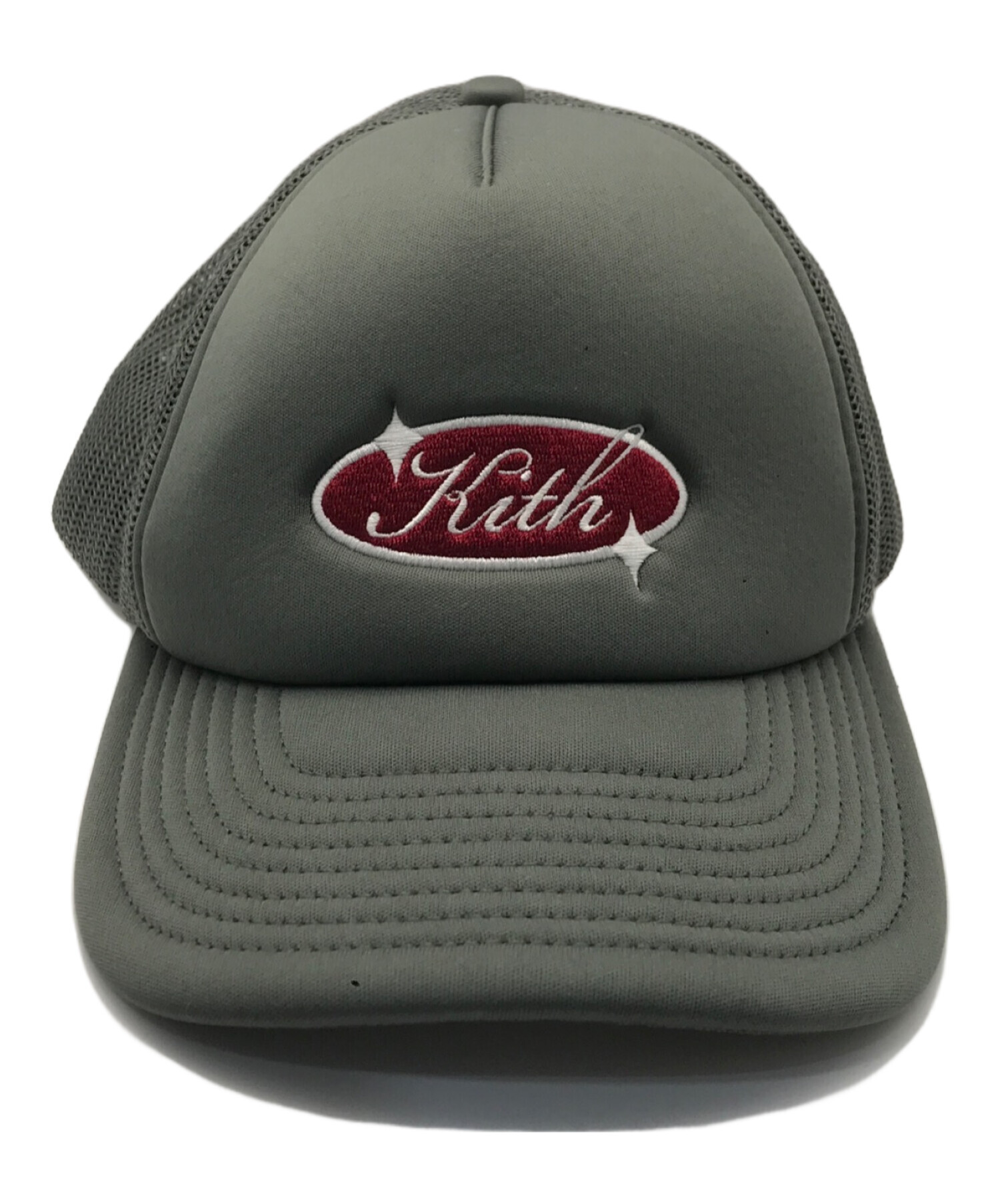 KITH mesh cap kith メッシュキャップ　キス 中古・古着通販】KITH (キス) メッシュキャップ グリーン サイズ:記載