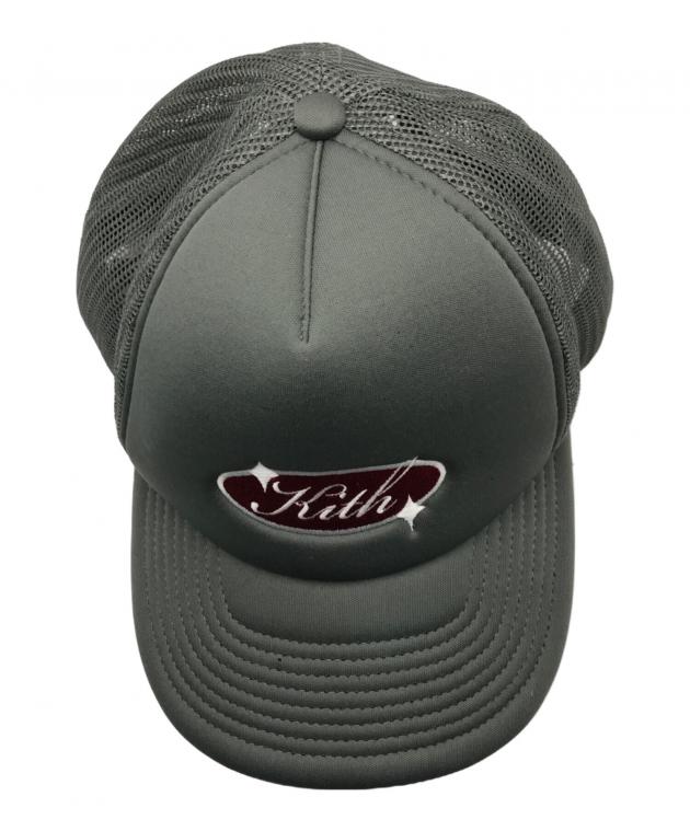 中古・古着通販】KITH (キス) メッシュキャップ グリーン サイズ:記載