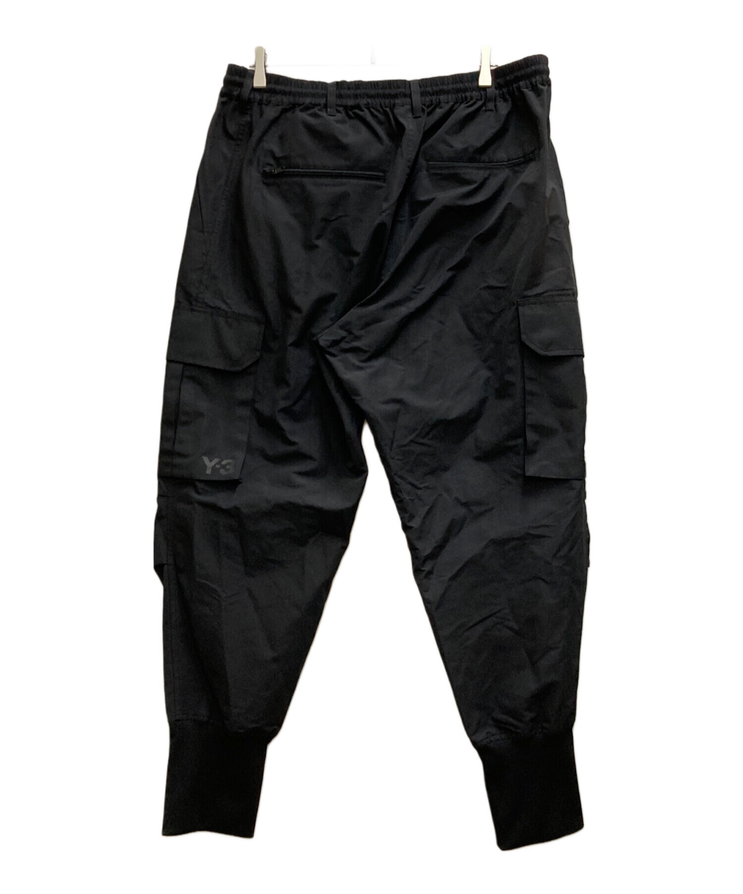 中古・古着通販】Y-3 (ワイスリー) NYLON CARGO PANTS ブラック サイズ 