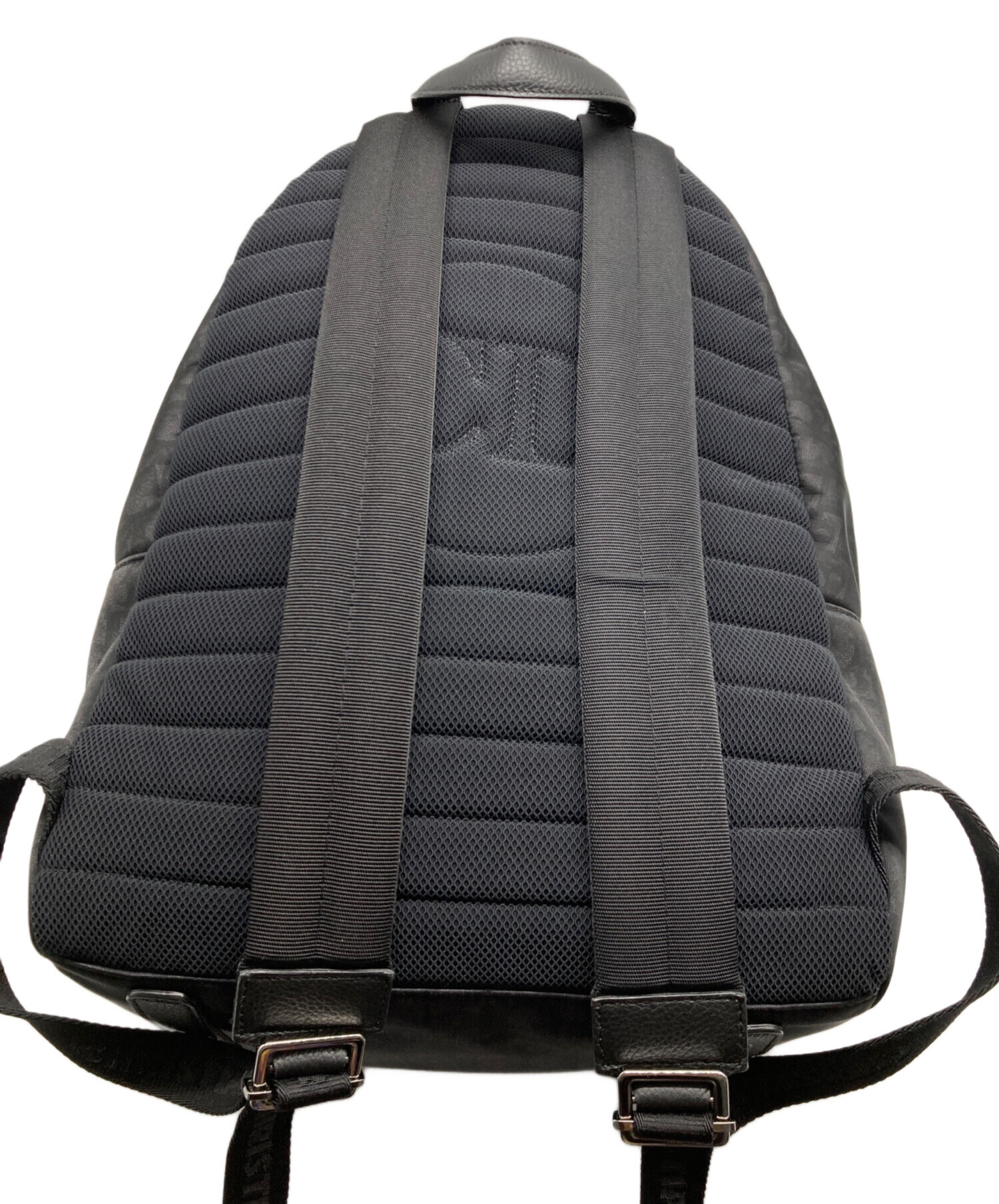 中古・古着通販】DIOR (ディオール) オブリークバックパック ブラック 