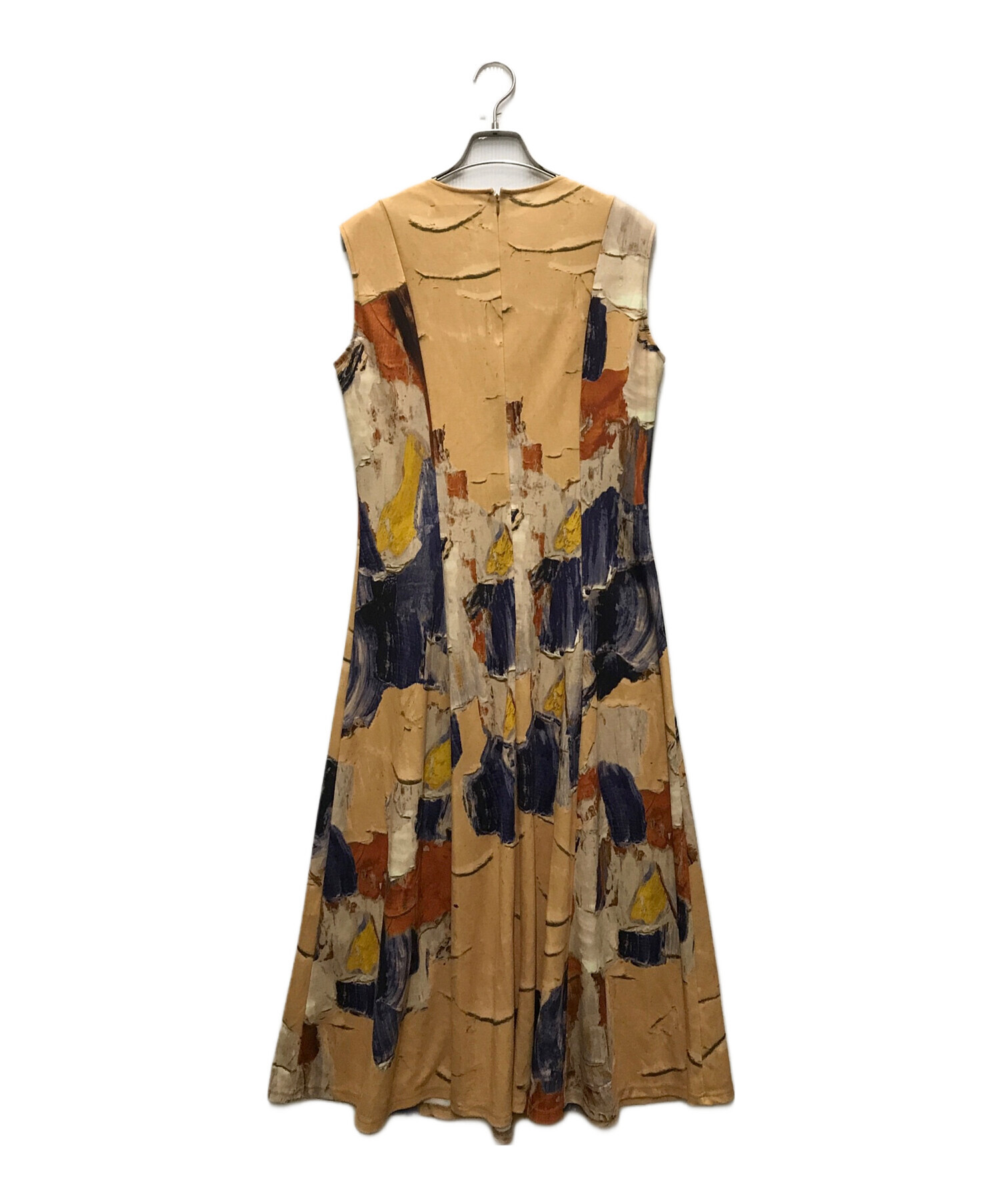 中古・古着通販】AMERI (アメリ) UND GYPSUM ART DRESS ブラウン 