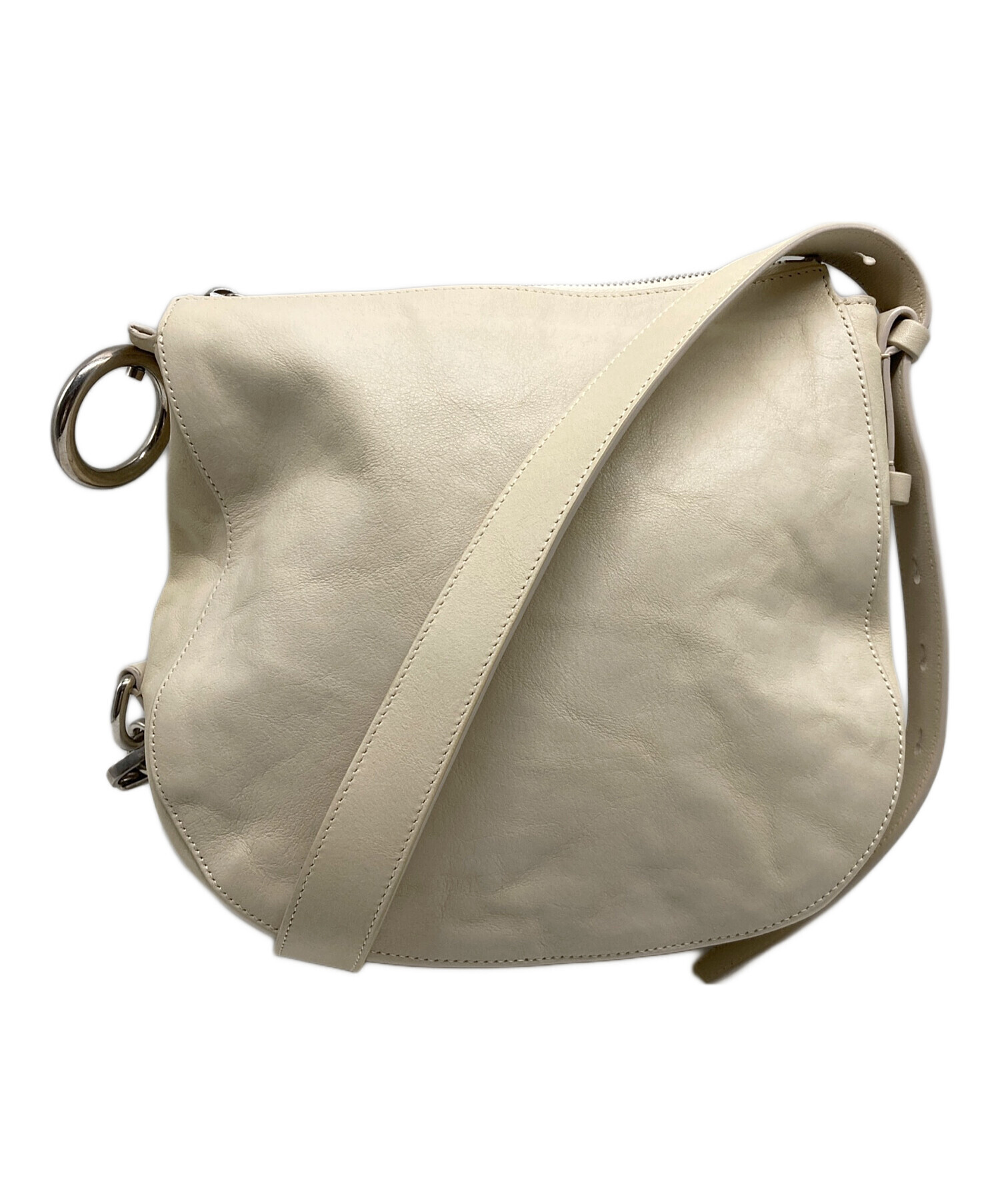 中古・古着通販】BURBERRY (バーバリー) knight bag ホワイト 