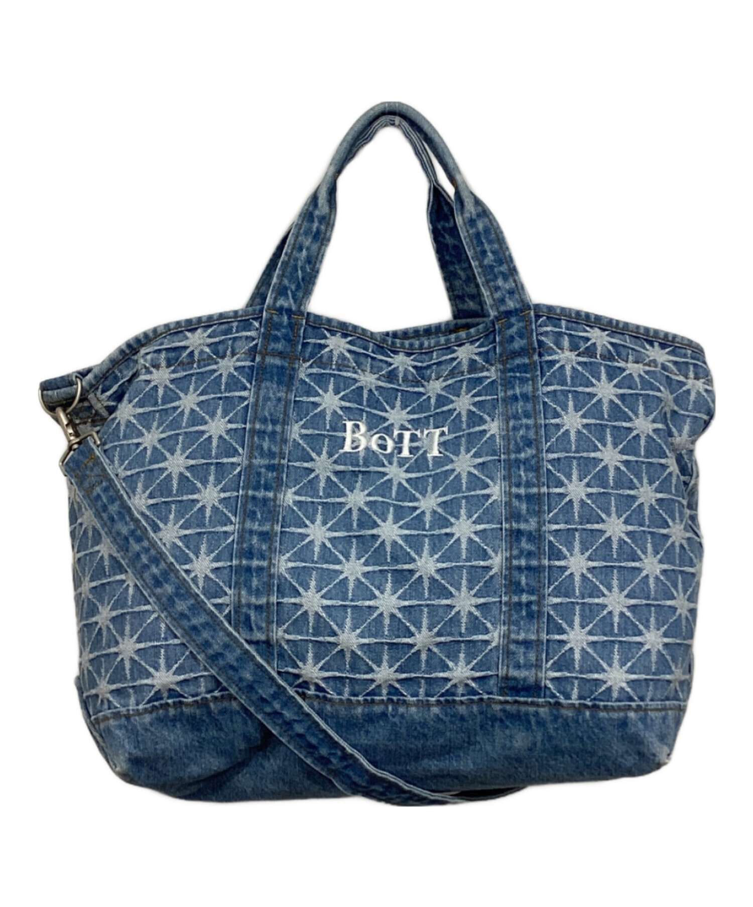 中古・古着通販】BoTT (ボット) スパークルモノグラムデニムトート