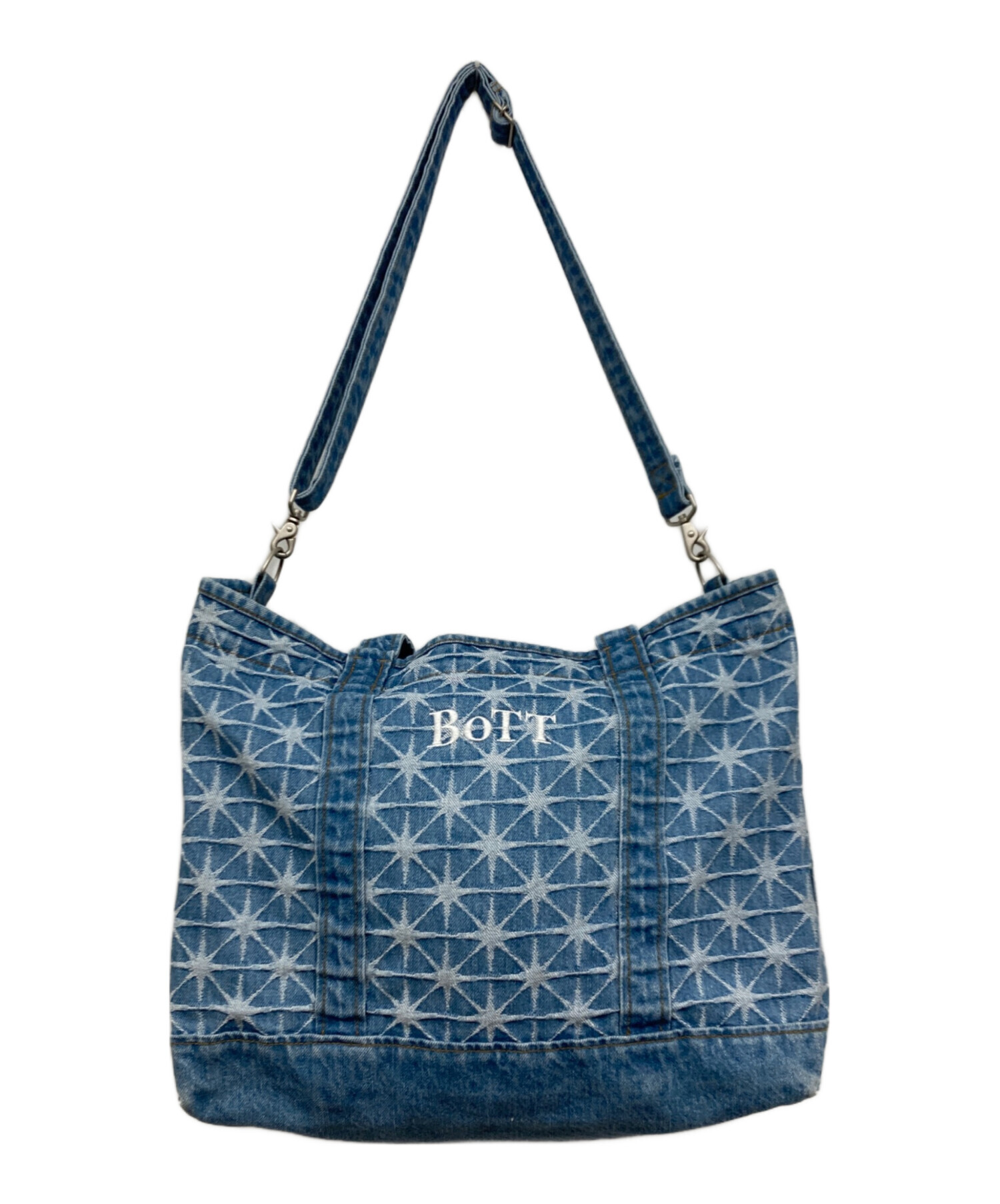 中古・古着通販】BoTT (ボット) スパークルモノグラムデニムトート