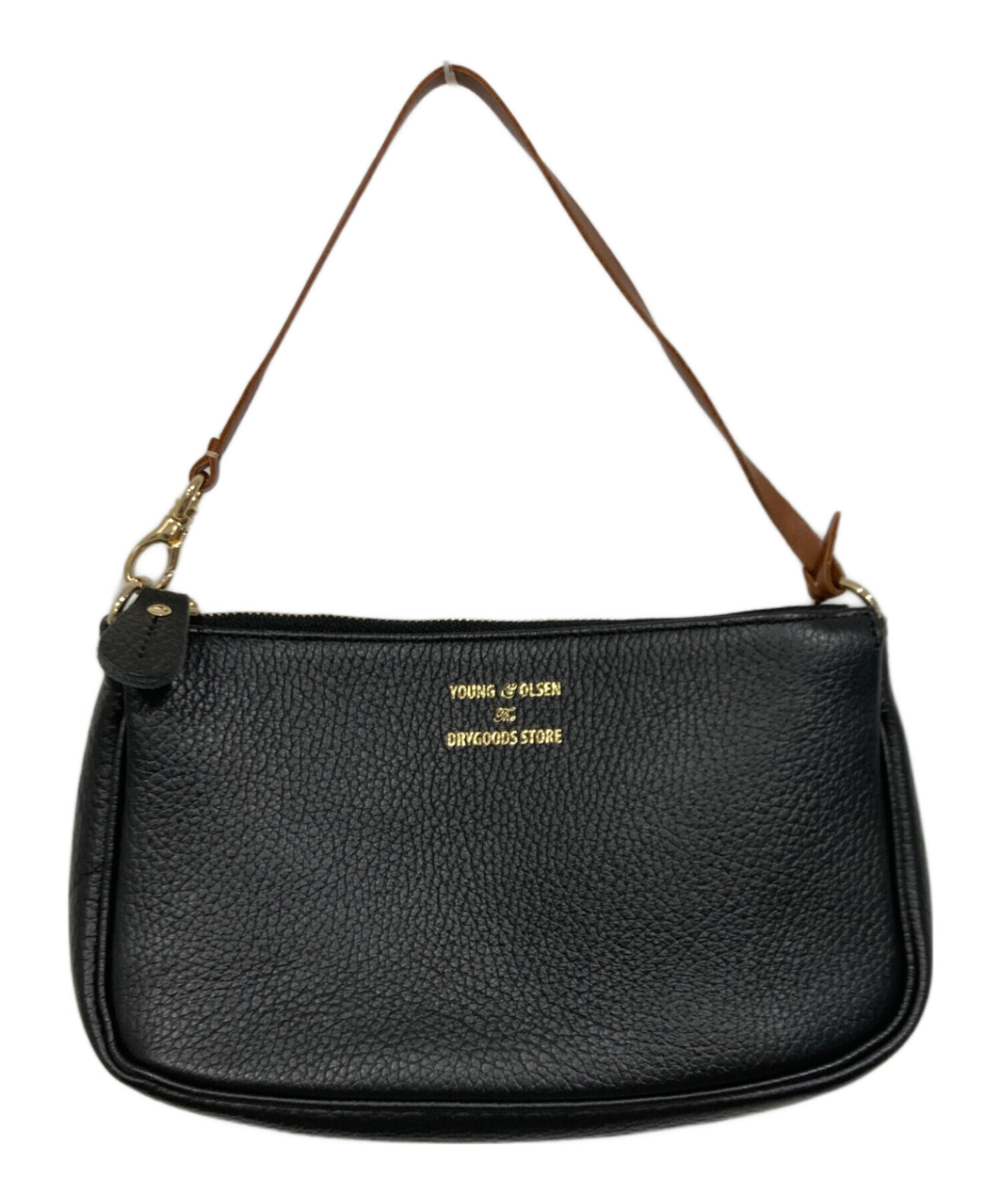 FRAMeWORK YOUNG＆OLSEN 別注ストラップ付き2WAY ポーチ FRAMeWORK（フレームワーク）の「【YOUNG&OLSEN】 別注ストラップ付き