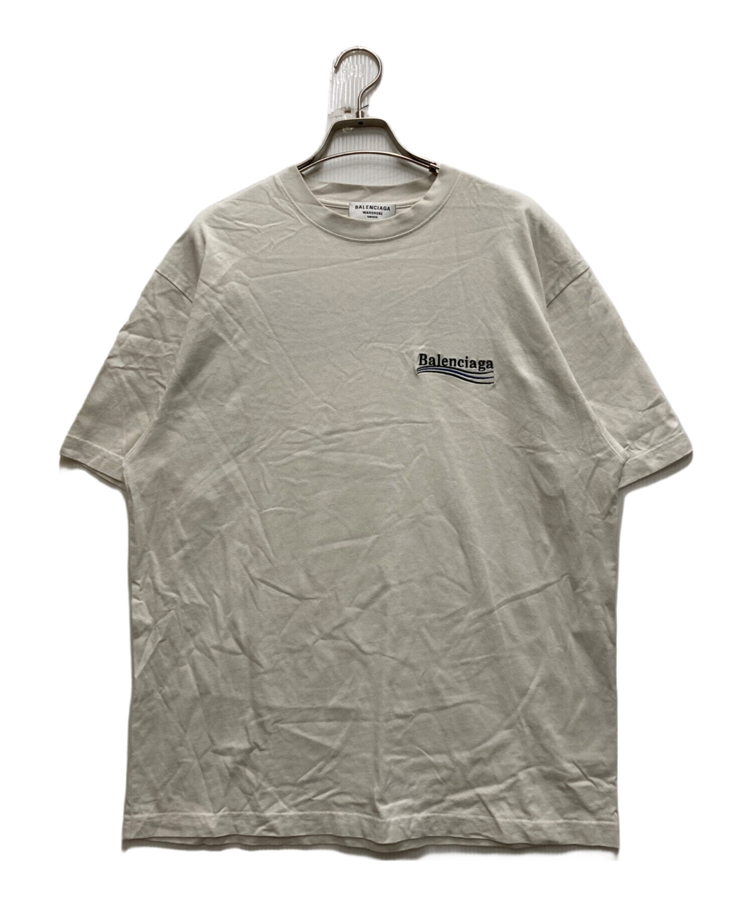 中古・古着通販】BALENCIAGA (バレンシアガ) キャンペーンロゴ刺繍 T