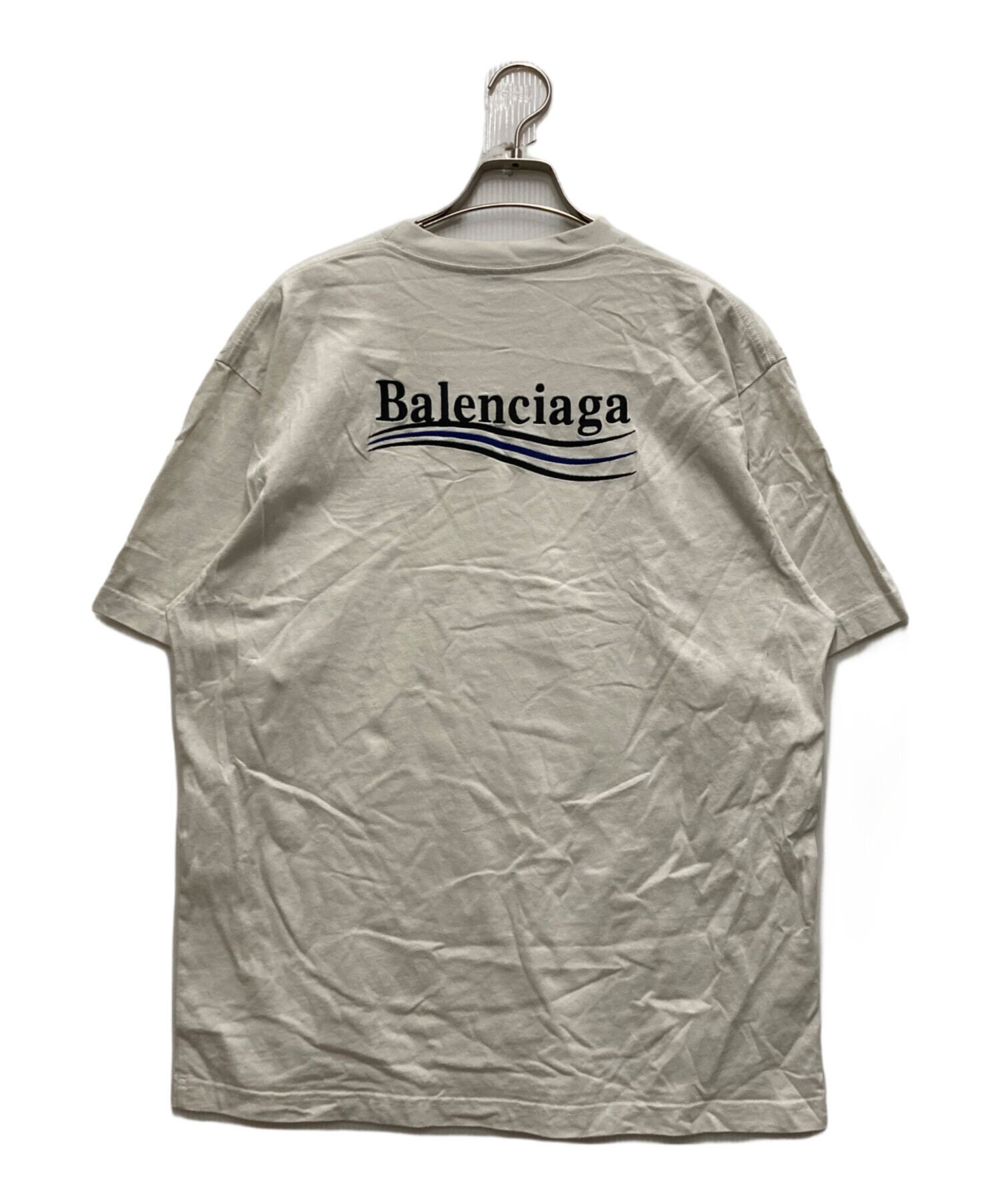 中古・古着通販】BALENCIAGA (バレンシアガ) キャンペーンロゴ刺繍 T