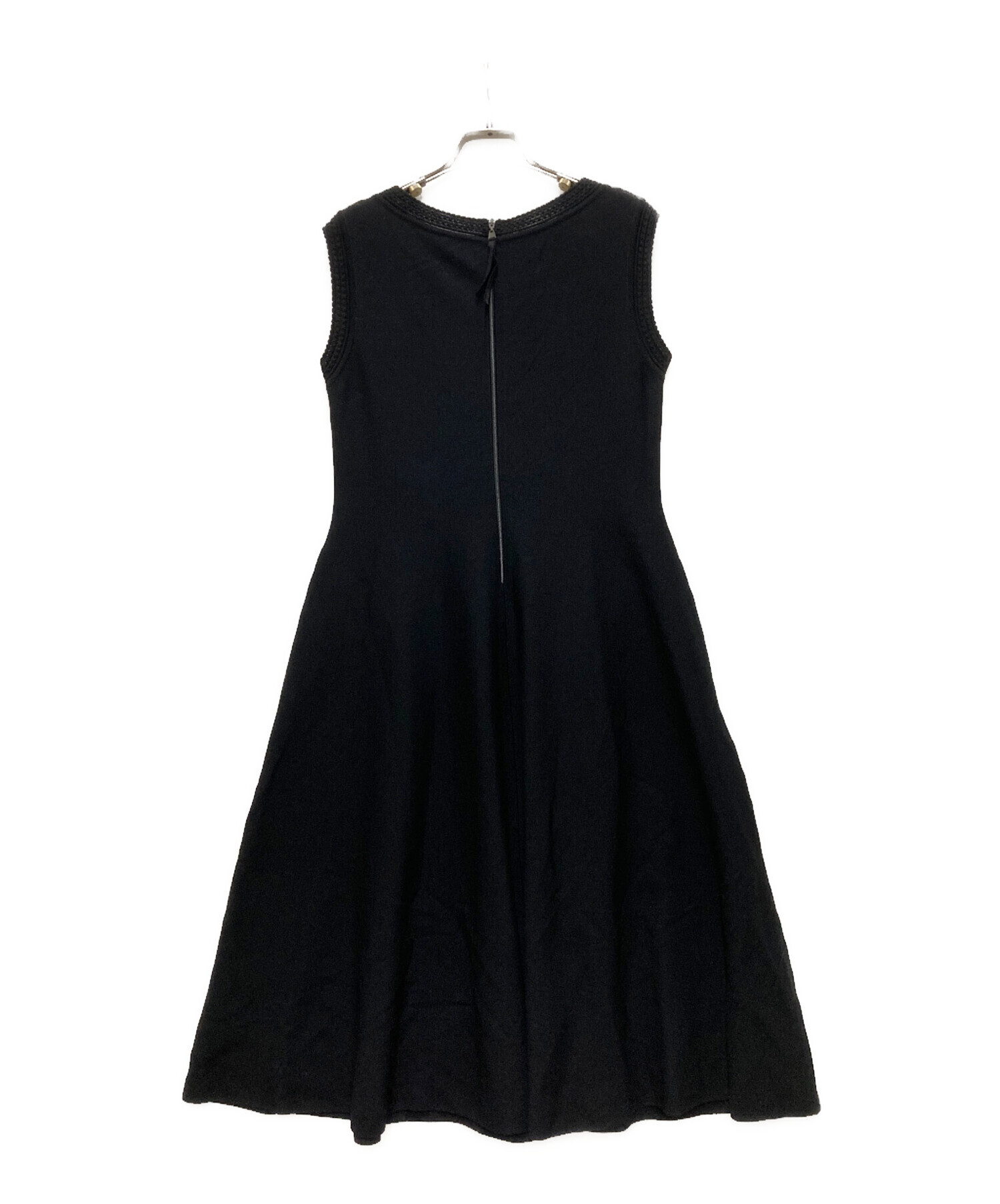 FOXEY NEWYORK 中綿 ブラック フード サイズ38 洗練コンパクト FOXEY NEWYORK(フォクシー） Micro Cushion 中綿コート 32379