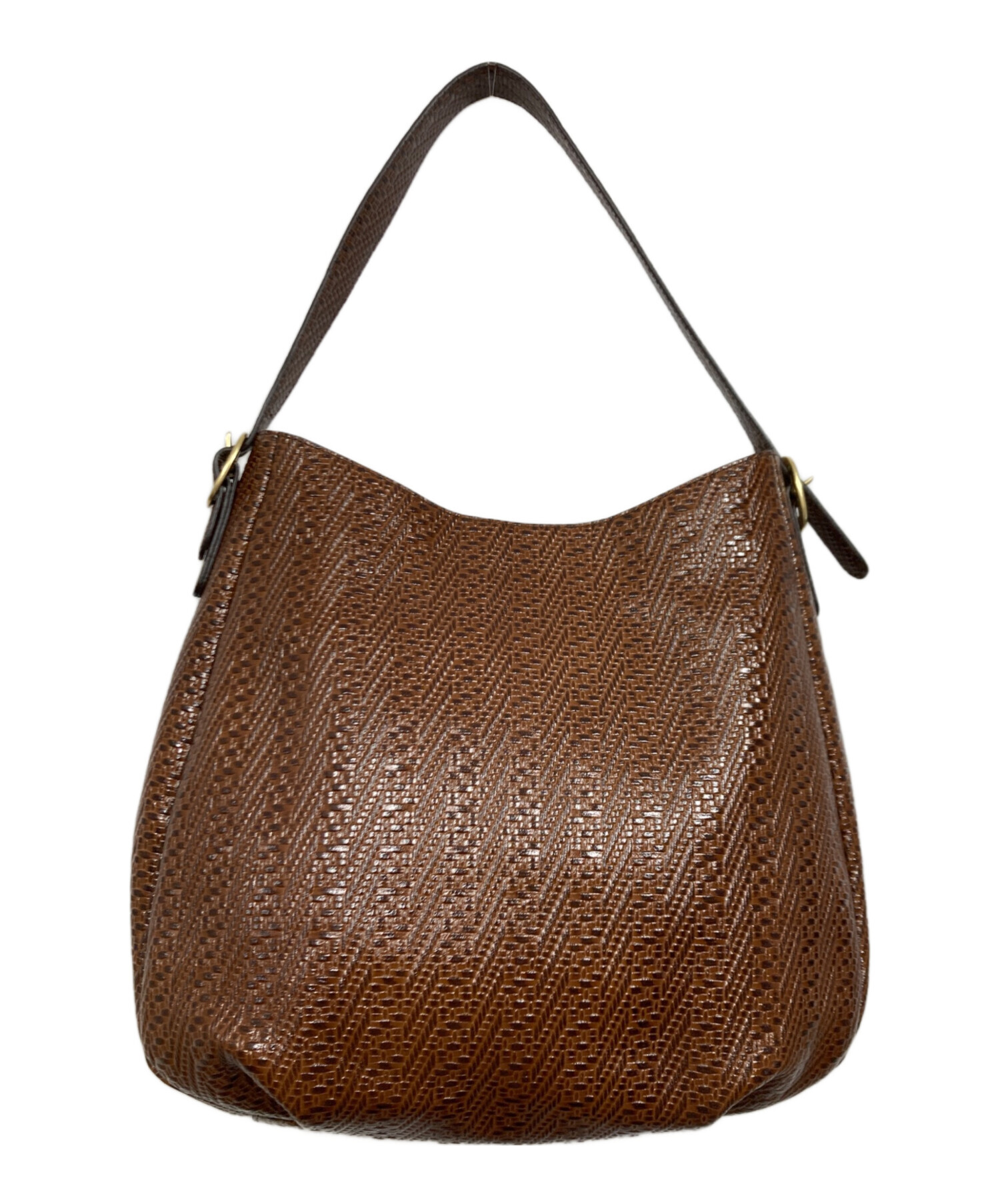 中古・古着通販】TOUT Y EST (トゥティエ) SAC CANOT MINI ブラウン 