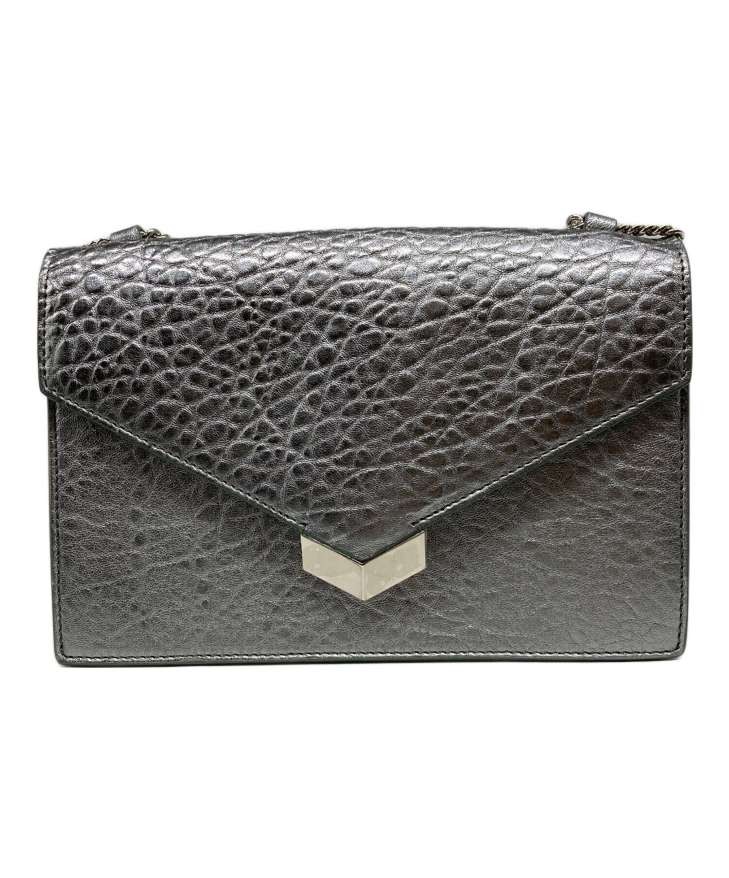 中古・古着通販】JIMMY CHOO (ジミーチュウ) フラップ チェーン 