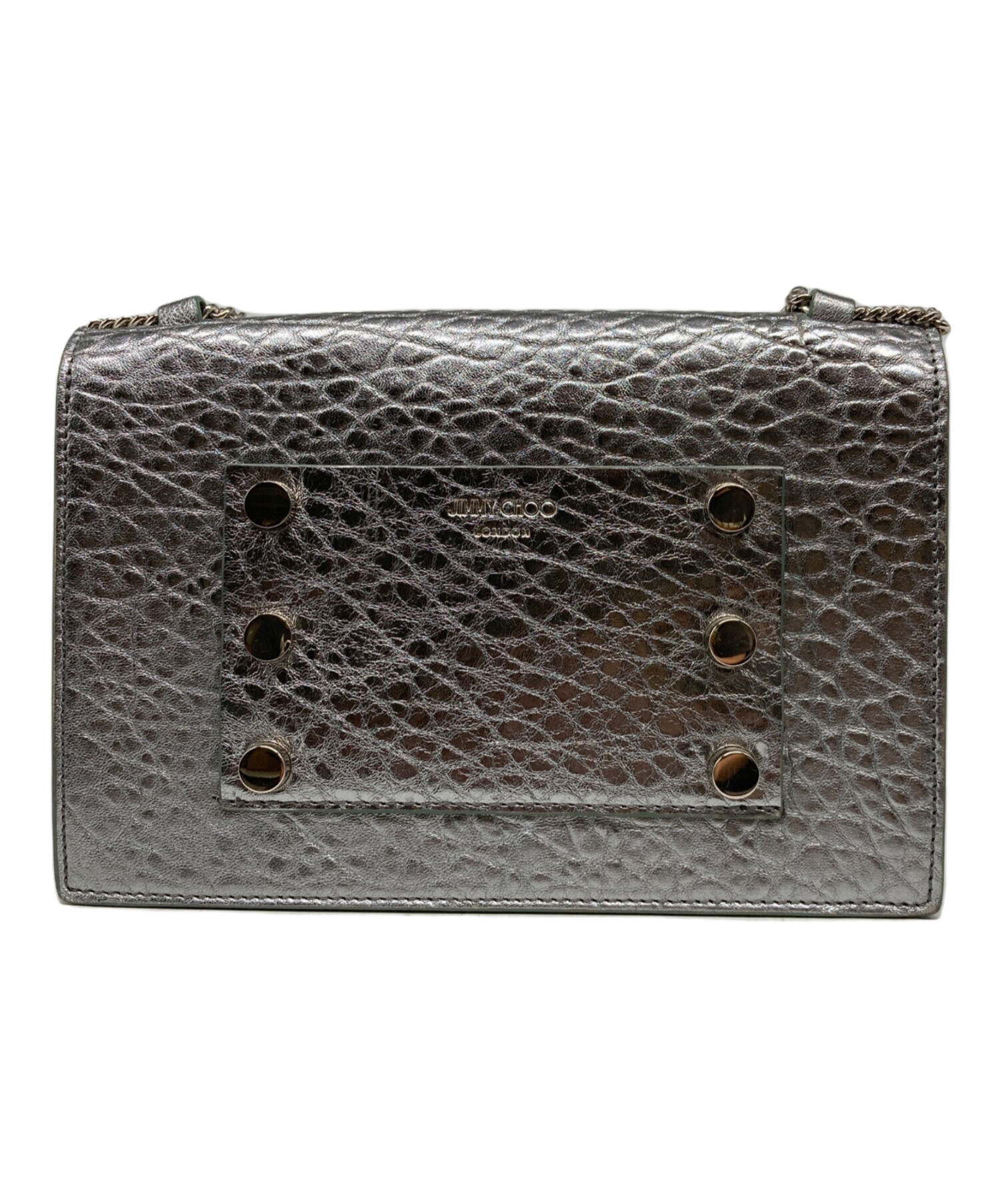 中古・古着通販】JIMMY CHOO (ジミーチュウ) フラップ チェーン 
