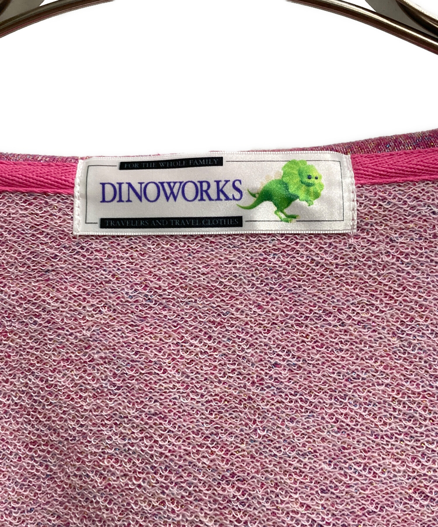 中古・古着通販】DINO WORKS (ディノワークス) PORIS HOODIE ピンク