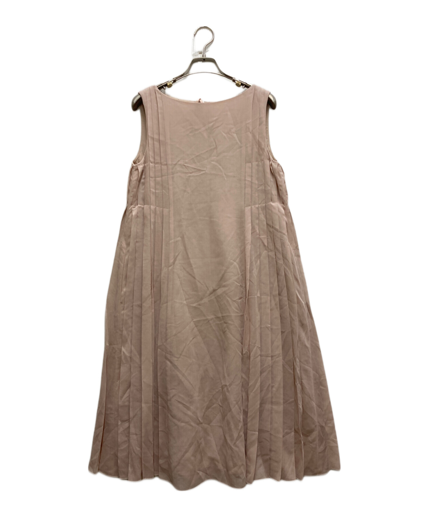 FOXEY フォクシー ショルダーフリル トップス  SP品 37131 ウール ベージュ サイズ38(S相当)【中古】レディース FOXEY - FOXEY フォクシー ショルダーフリル トップス SP品 37131