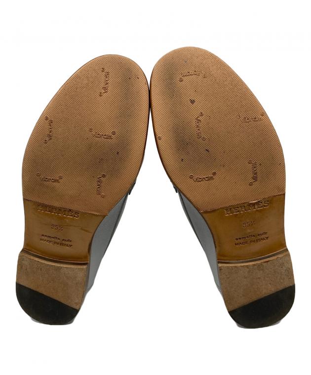 中古・古着通販】HERMES (エルメス) モカシン ケネディローファー