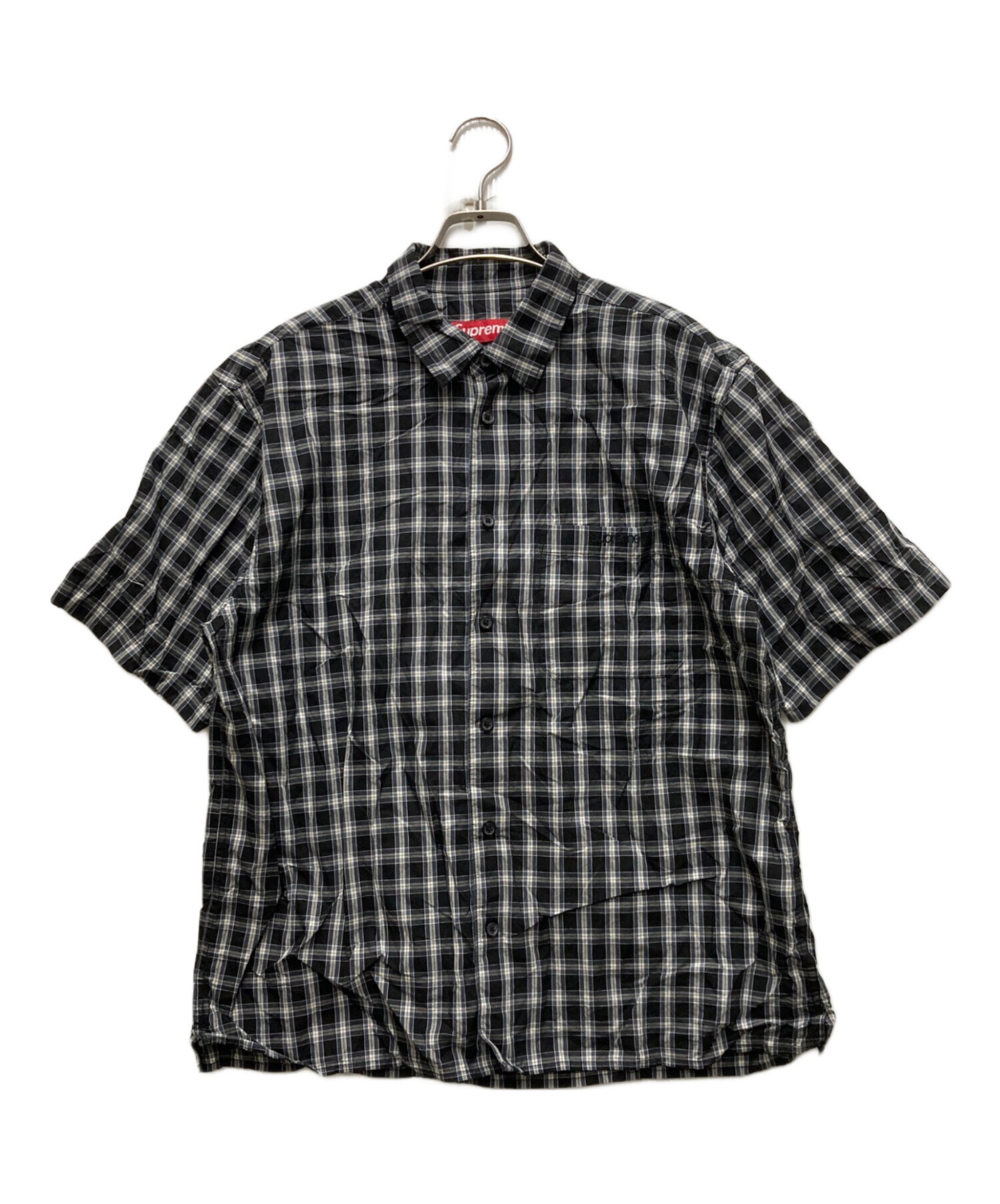 中古・古着通販】Supreme (シュプリーム) Loose Fit Mini Plaid S/S 