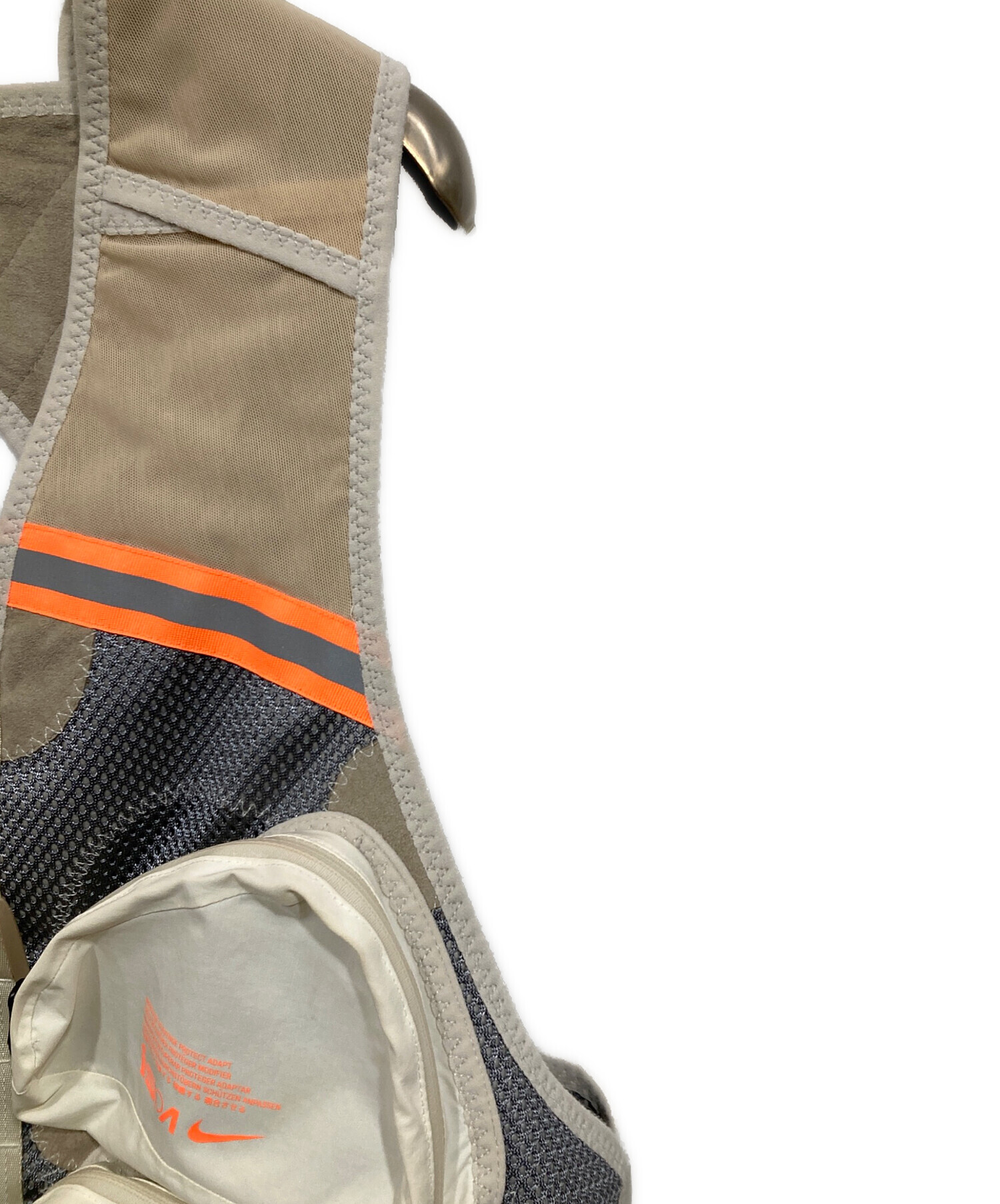 中古・古着通販】NIKE (ナイキ) ISPA Series vest ベージュ サイズ:L 