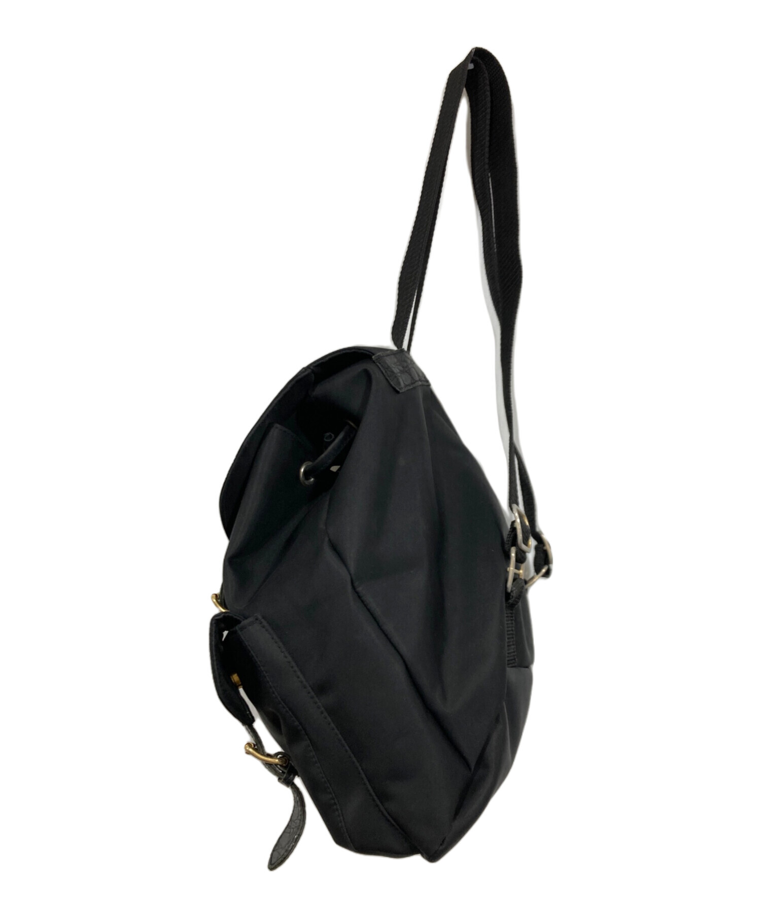 GIANNI VERSACE ブラックリュックメデューサ