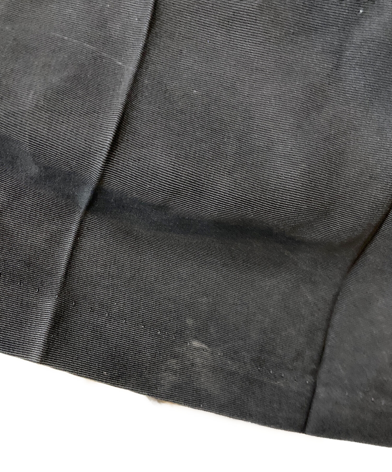 ブラックコムデギャルソン　プリーツスカート COMME des GARCONS（コムデギャルソン） ウールギャバプリーツスカート