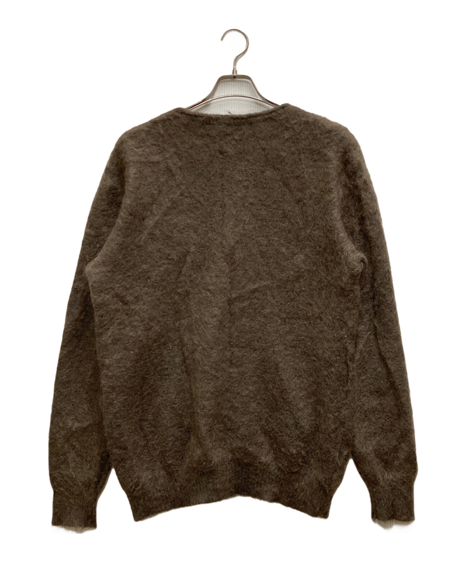 Needles ニードルズ Mohair Cardigan L ダークブラウン NEEDLES〉 MOHAIR CARDIGAN2022年秋冬ラインナップ | NEPENTHES