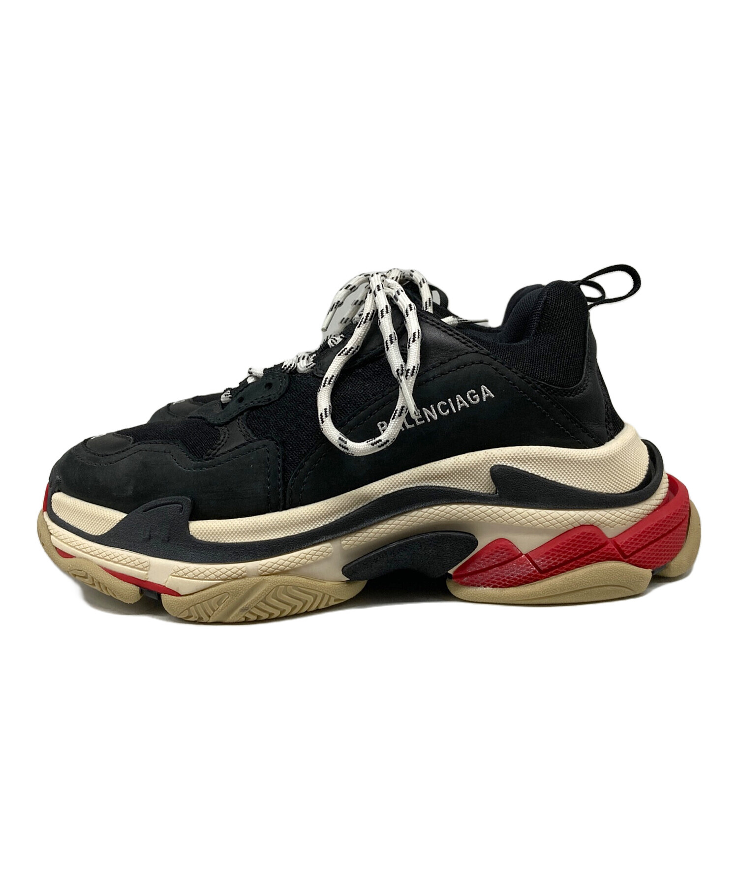 中古・古着通販】BALENCIAGA (バレンシアガ) TRIPLE S ネイビー サイズ 