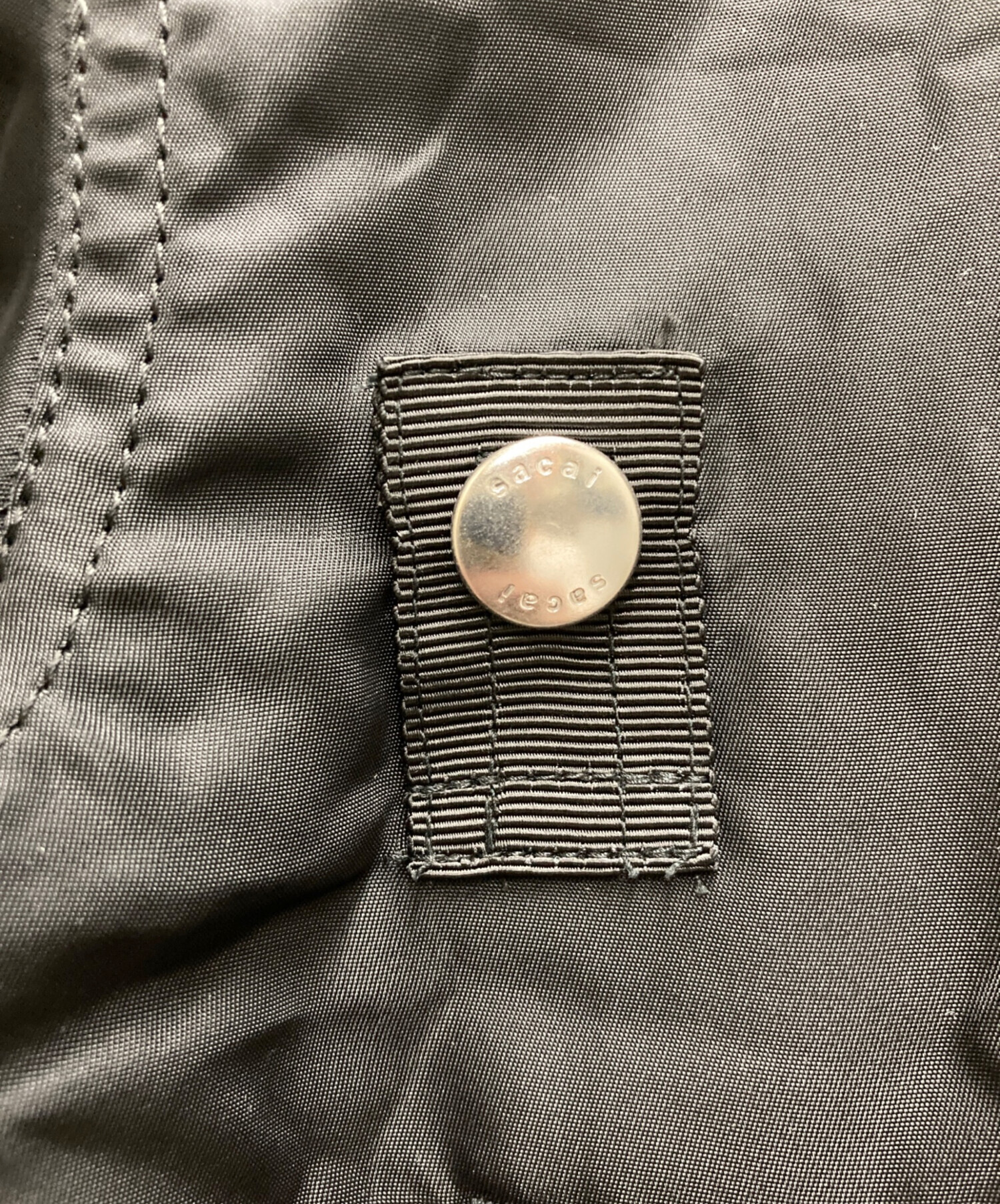 中古・古着通販】sacai (サカイ) Nylon Twill x Cotton Jersey T-Shirt
