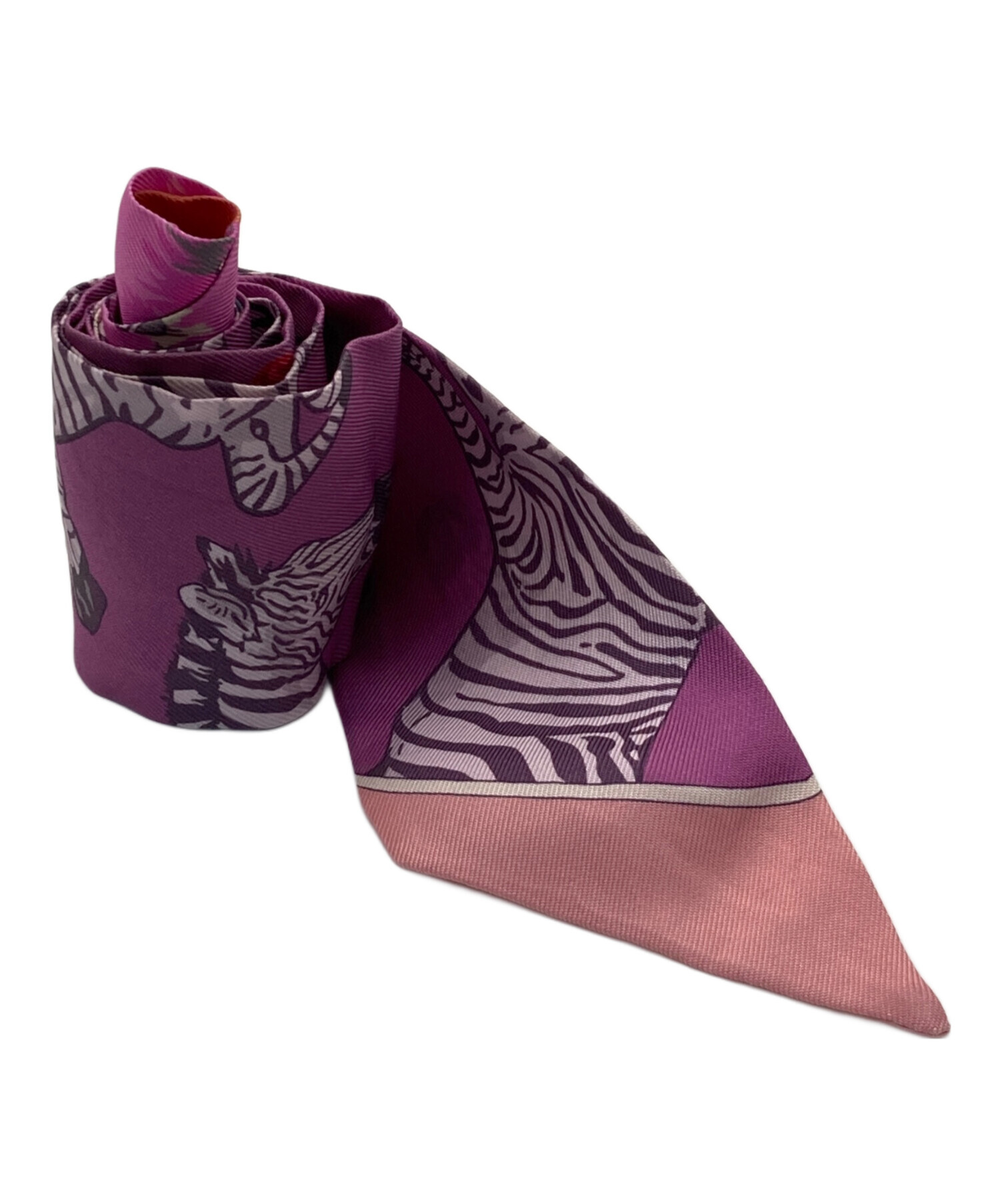 中古・古着通販】HERMES (エルメス) ツイリースカーフ パープル