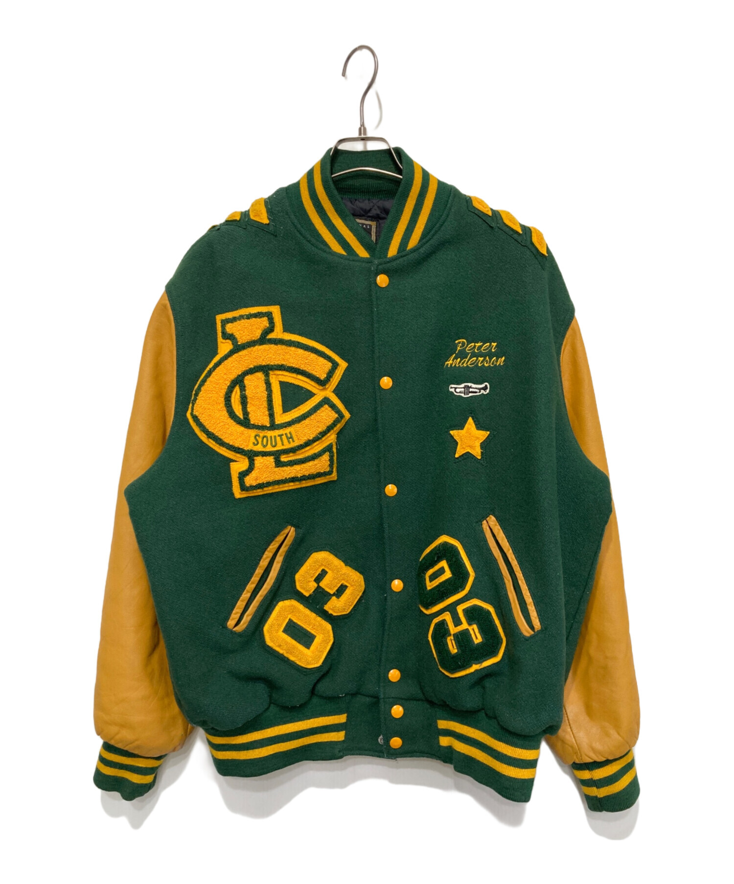 中古・古着通販】Holloway (ホロウェイ) 00`Sチームレザースタジャン