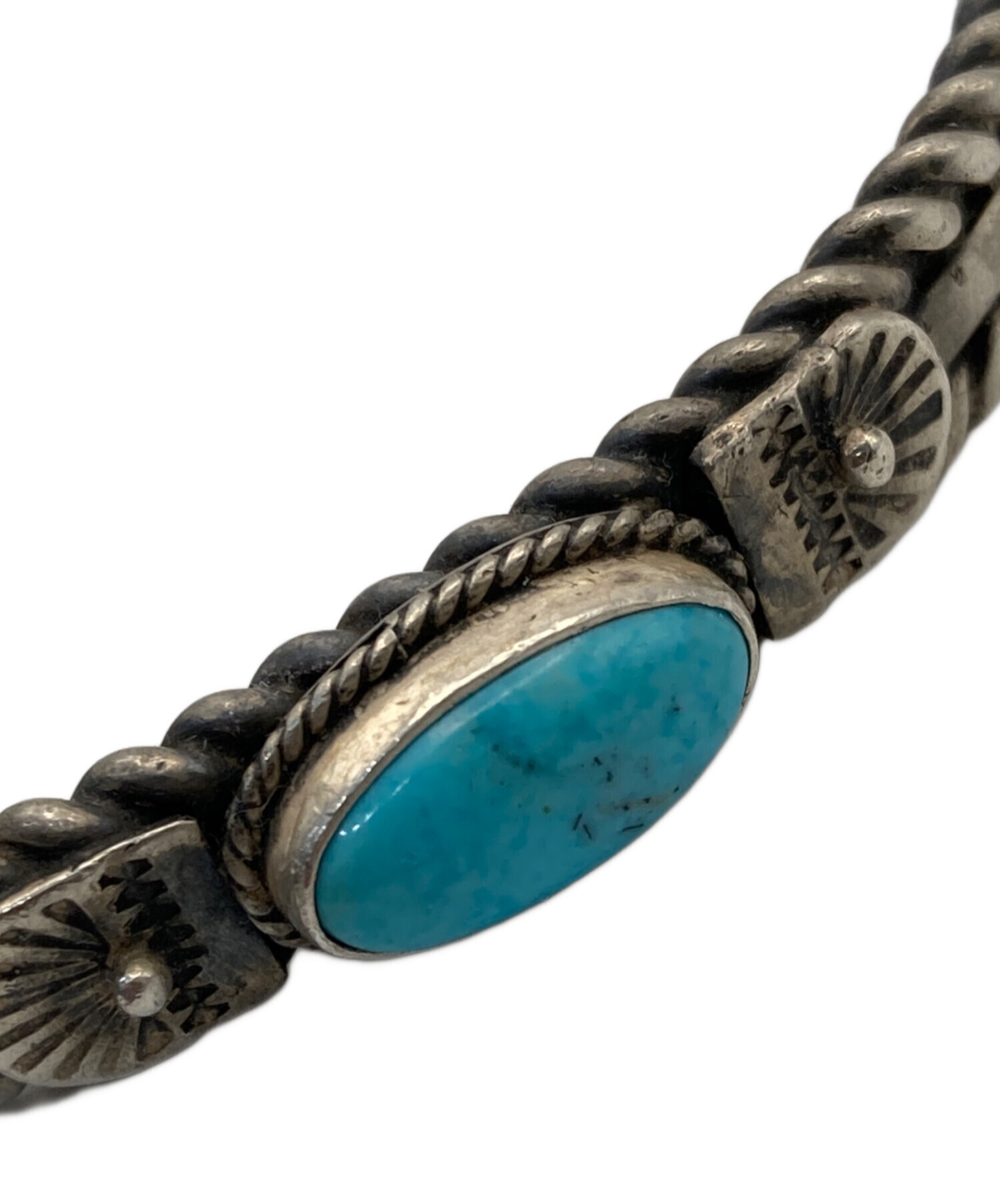 中古・古着通販】NAVAJO (ナバホ) ワイヤーターコイズバングル