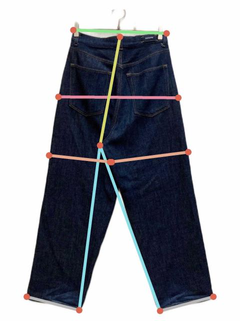 中古・古着通販】everyone (エブリワン) soft denim pants インディゴ