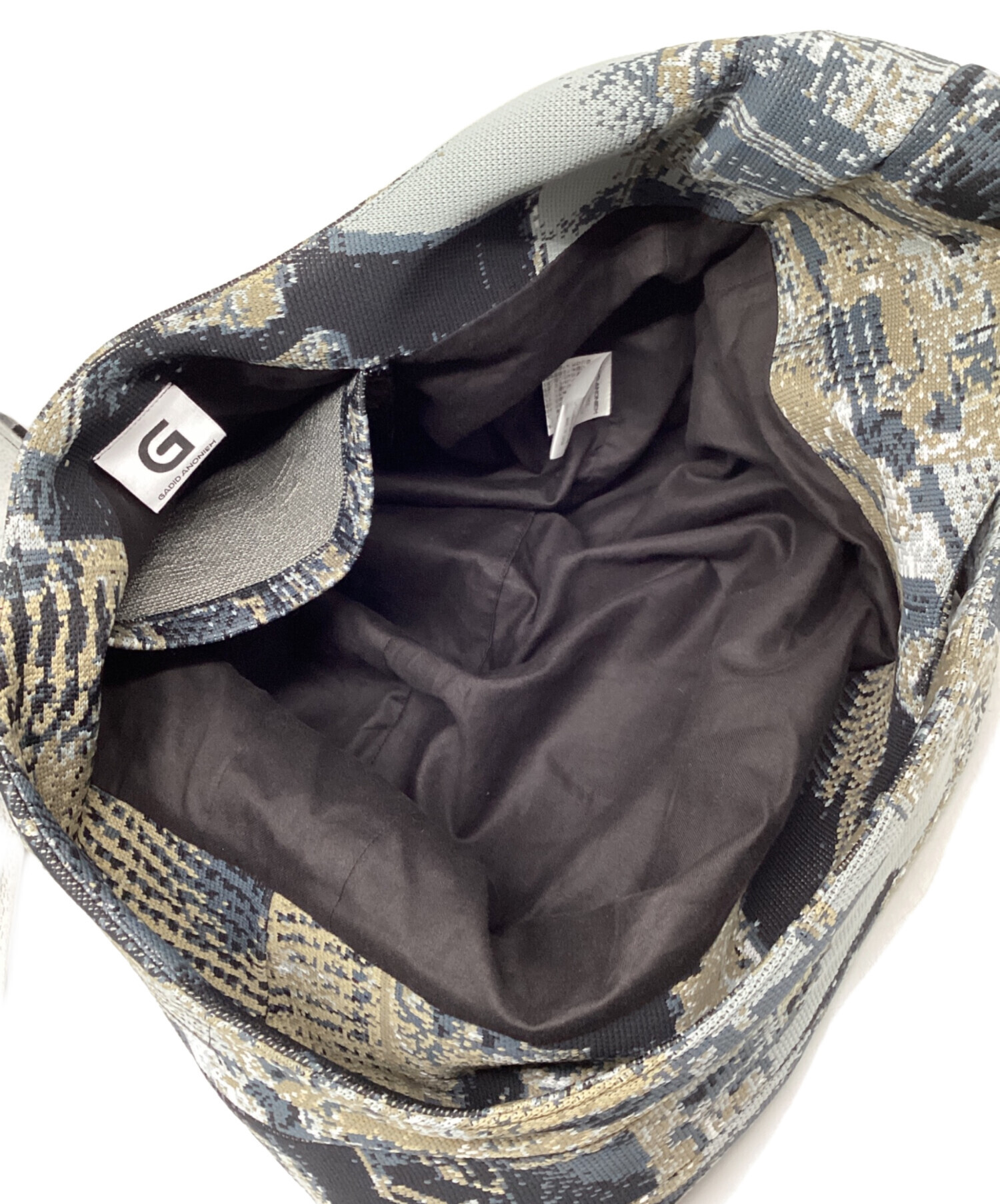 中古・古着通販】gadid anoniem (ガディッド アノニム) JACQUARD KNIT