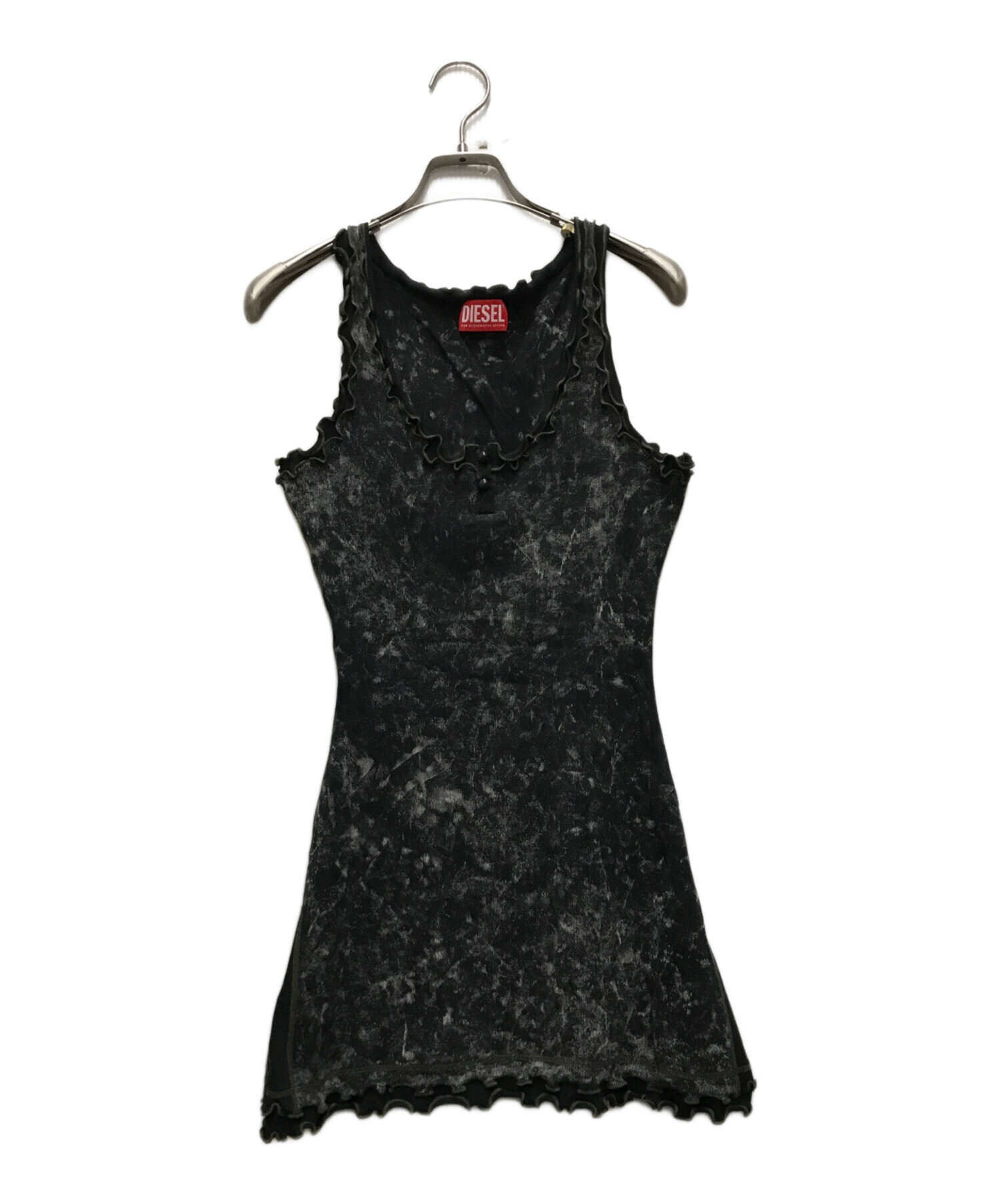 Diesel キャミソール　DIESELスカートセット 中古・古着通販】DIESEL (ディーゼル) D-Certa ミニドレス ブラック