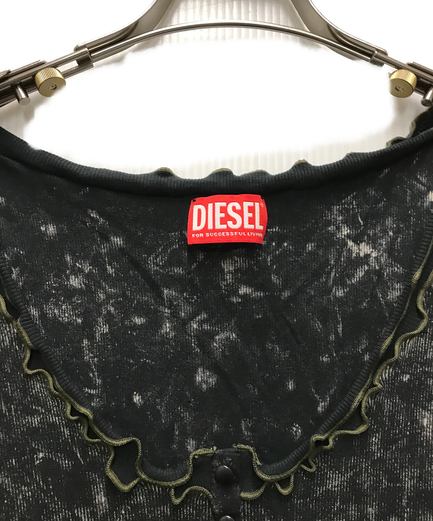中古・古着通販】DIESEL (ディーゼル) D-Certa ミニドレス ブラック 