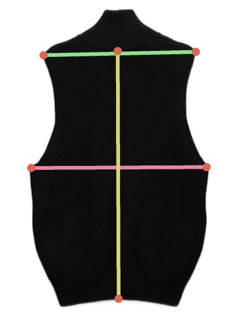 中古・古着通販】stein (シュタイン) OVERSIZED DRIVERS KNIT ZIP VEST