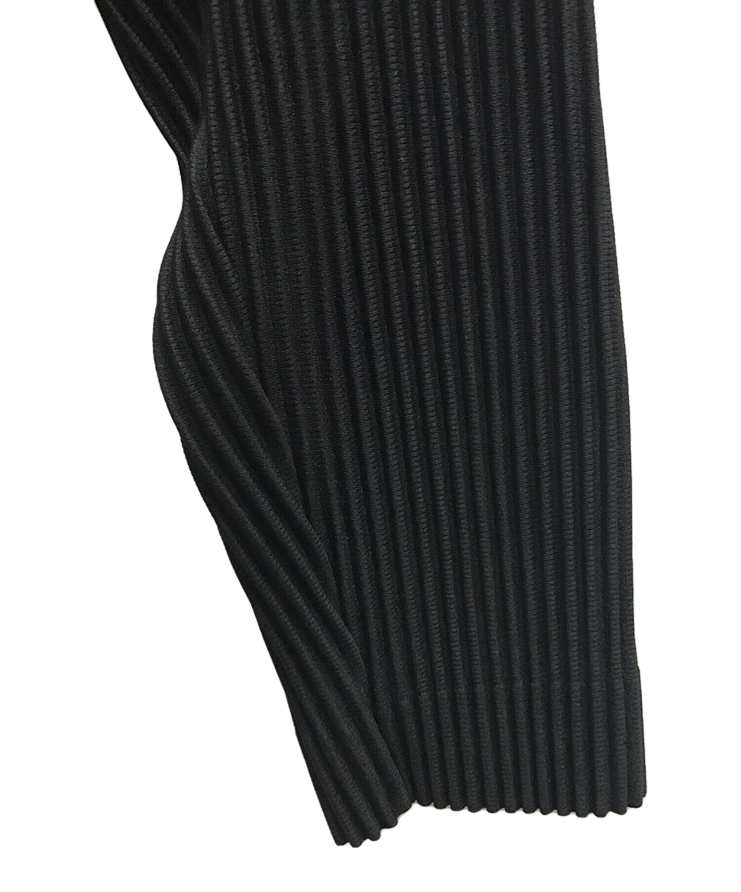 オムプリッセ イッセイミヤケ BASICS プリーツジャケット 黒 BASICS