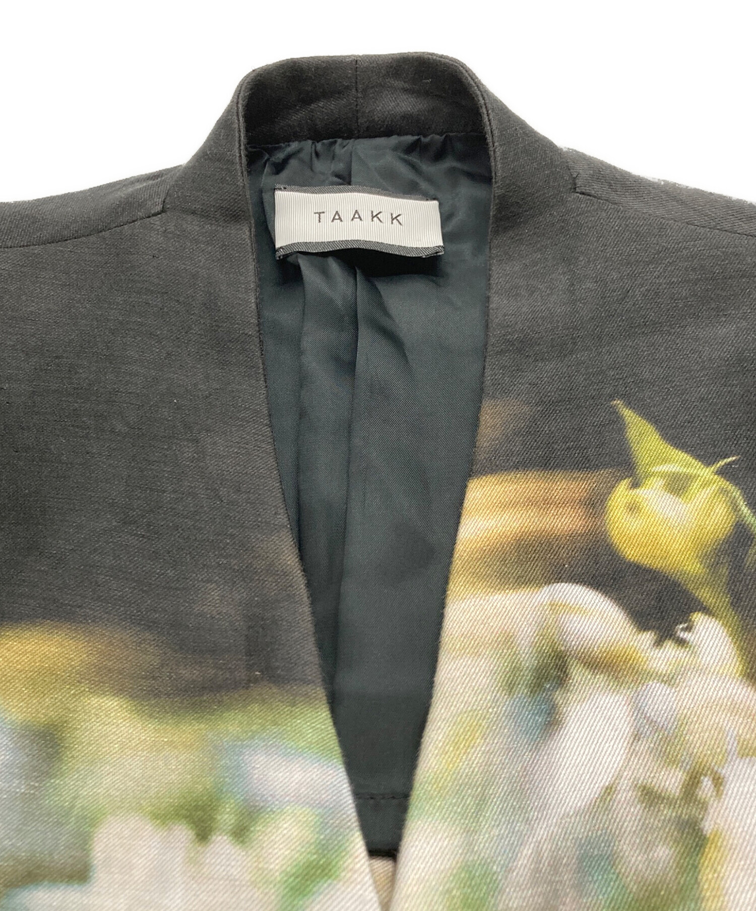 中古・古着通販】TAAKK (ターク) TUCK IN FLOWER JACKET→SHIRTS