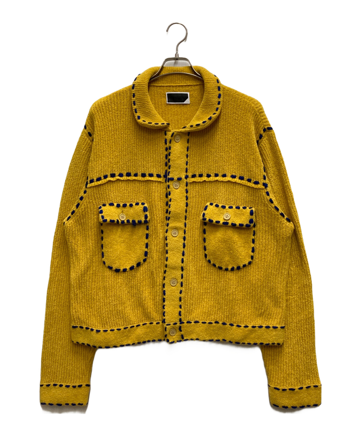 中古・古着通販】PHINGERIN (フィンガリン) PG1 KNIT イエロー