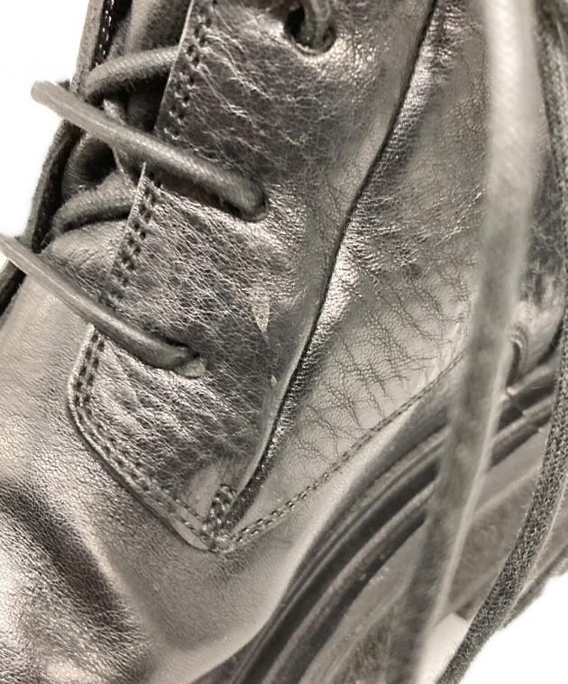 中古・古着通販】Marsell (マルセル) レースアップブーツ ブラック